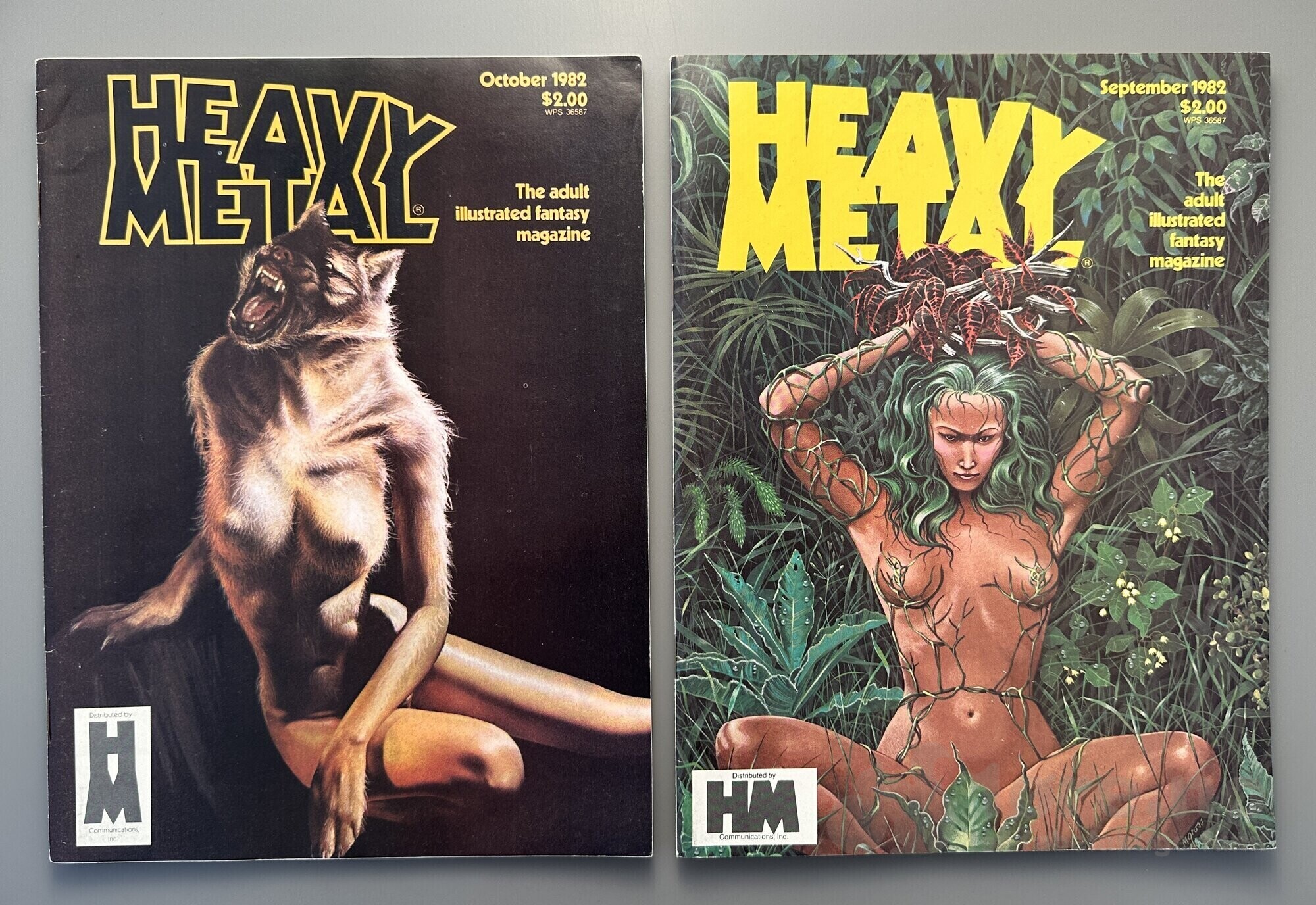 Heavy Metal 1982 lott 8 stk, bilde 3