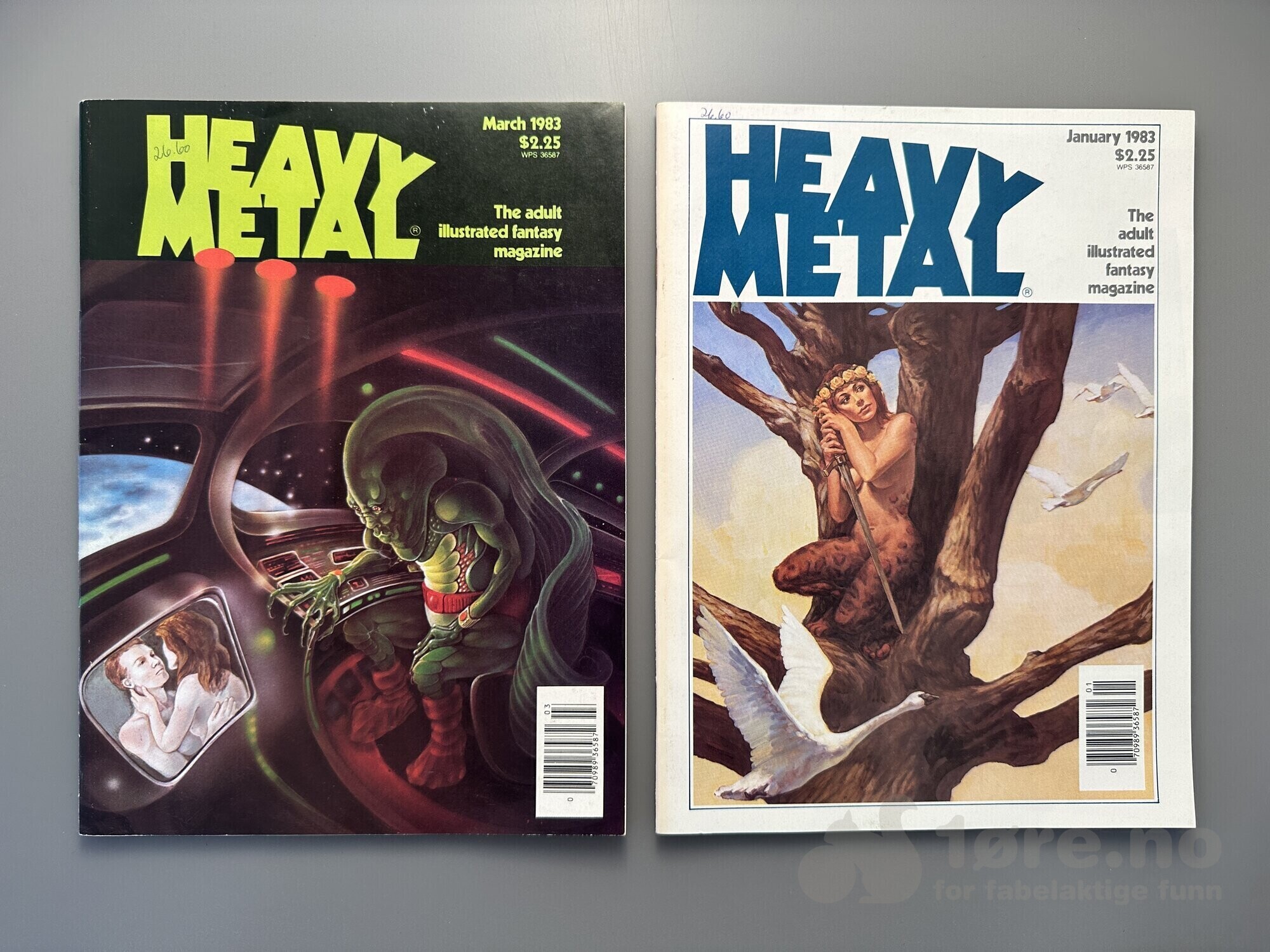 Heavy Metal 1983 Nr 1, 3-12