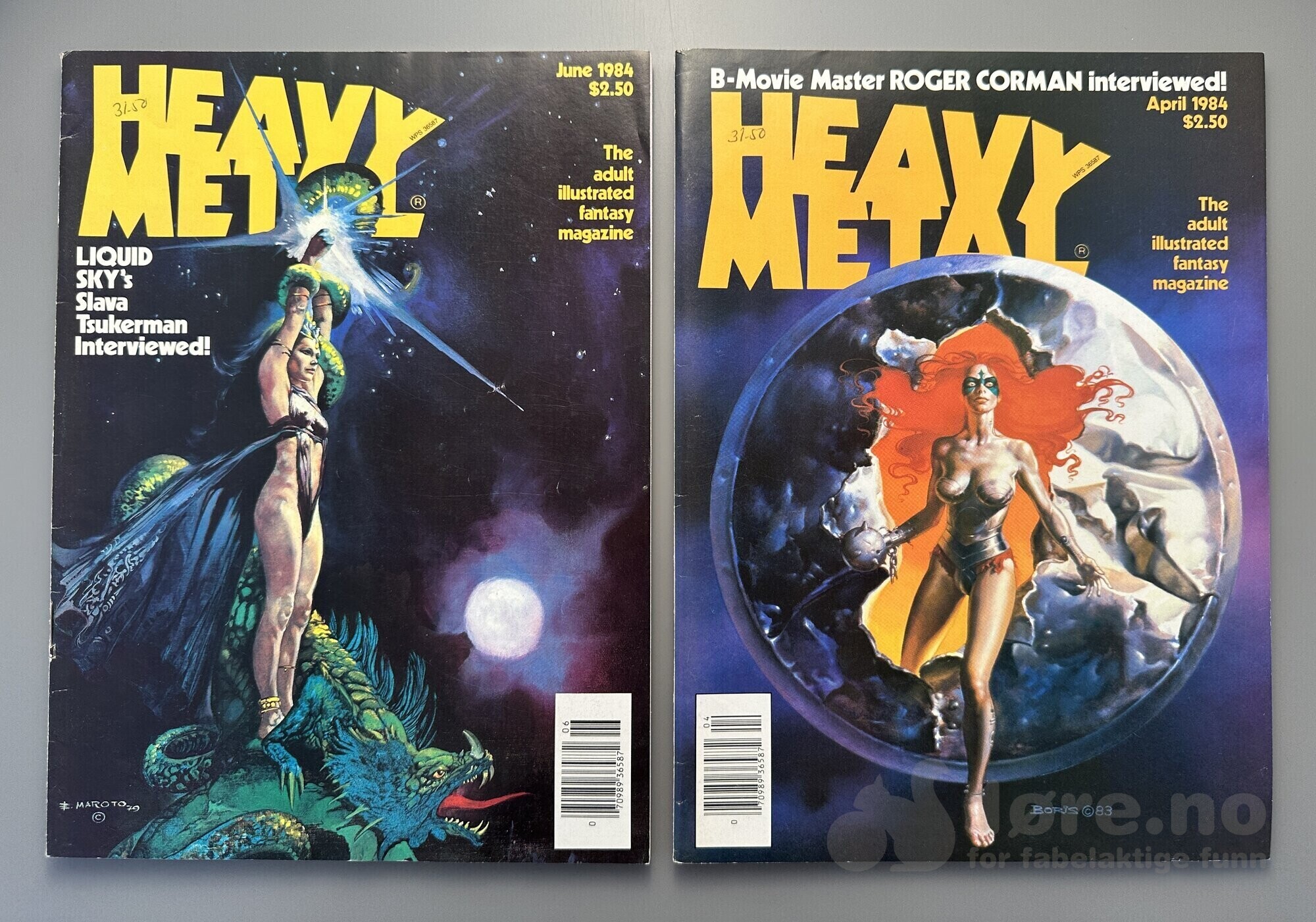 Heavy Metal 1984 lott 7 stk, bilde 2