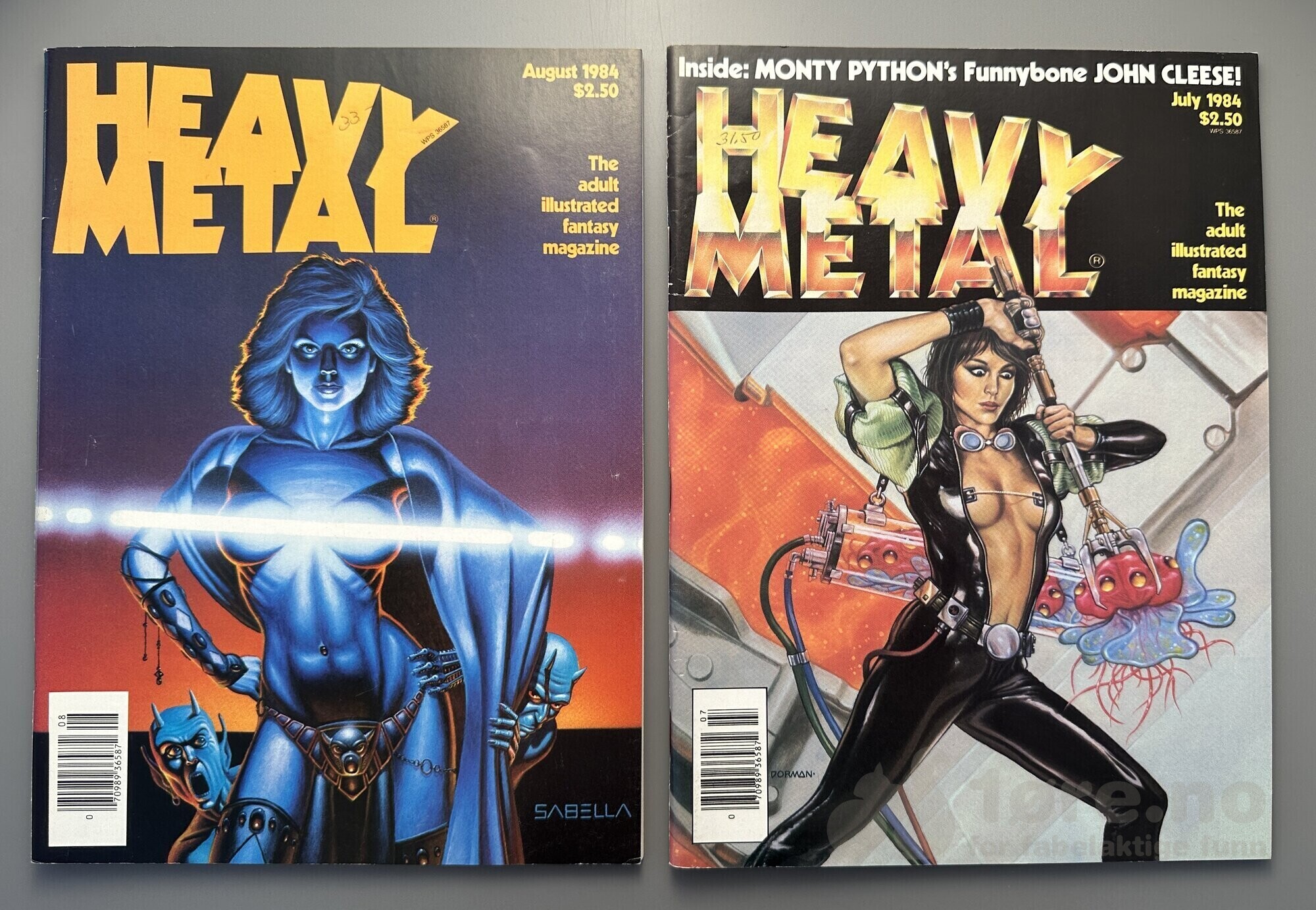 Heavy Metal 1984 lott 7 stk, bilde 3