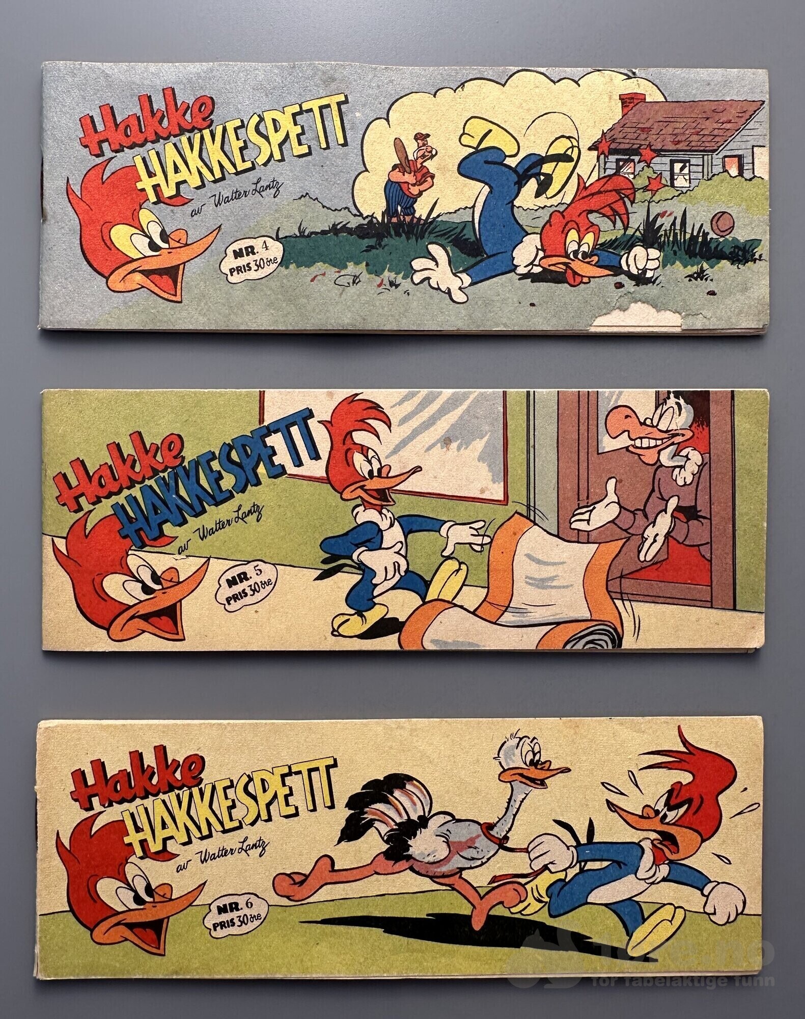Hakke Hakkespett lott 1957