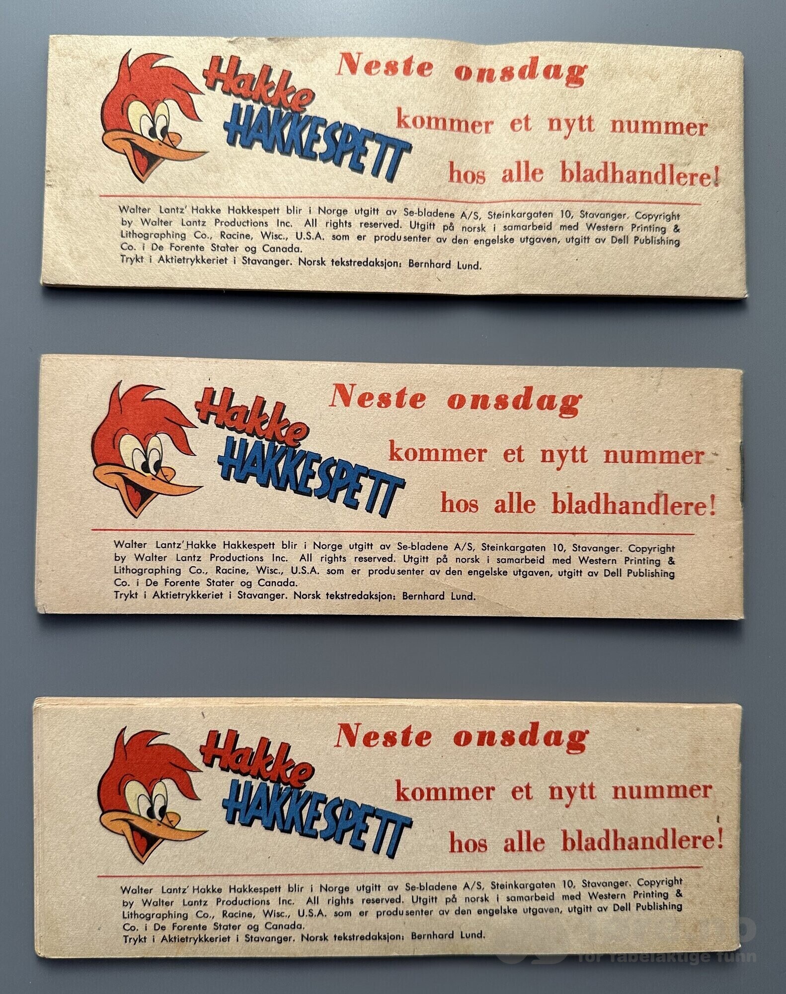 Hakke Hakkespett lott 1957, bilde 2