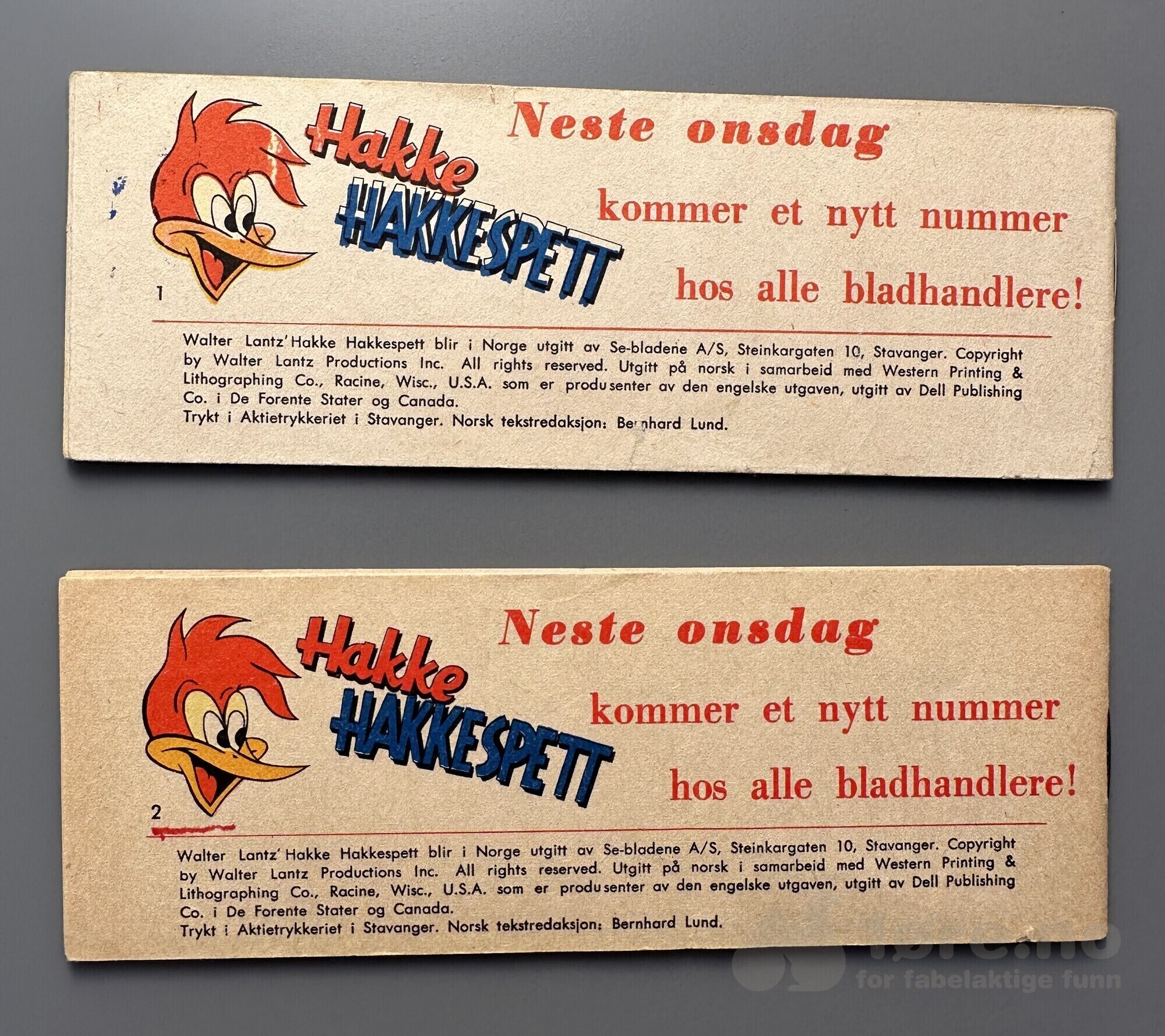 Hakke Hakkespett lott 1957, bilde 6