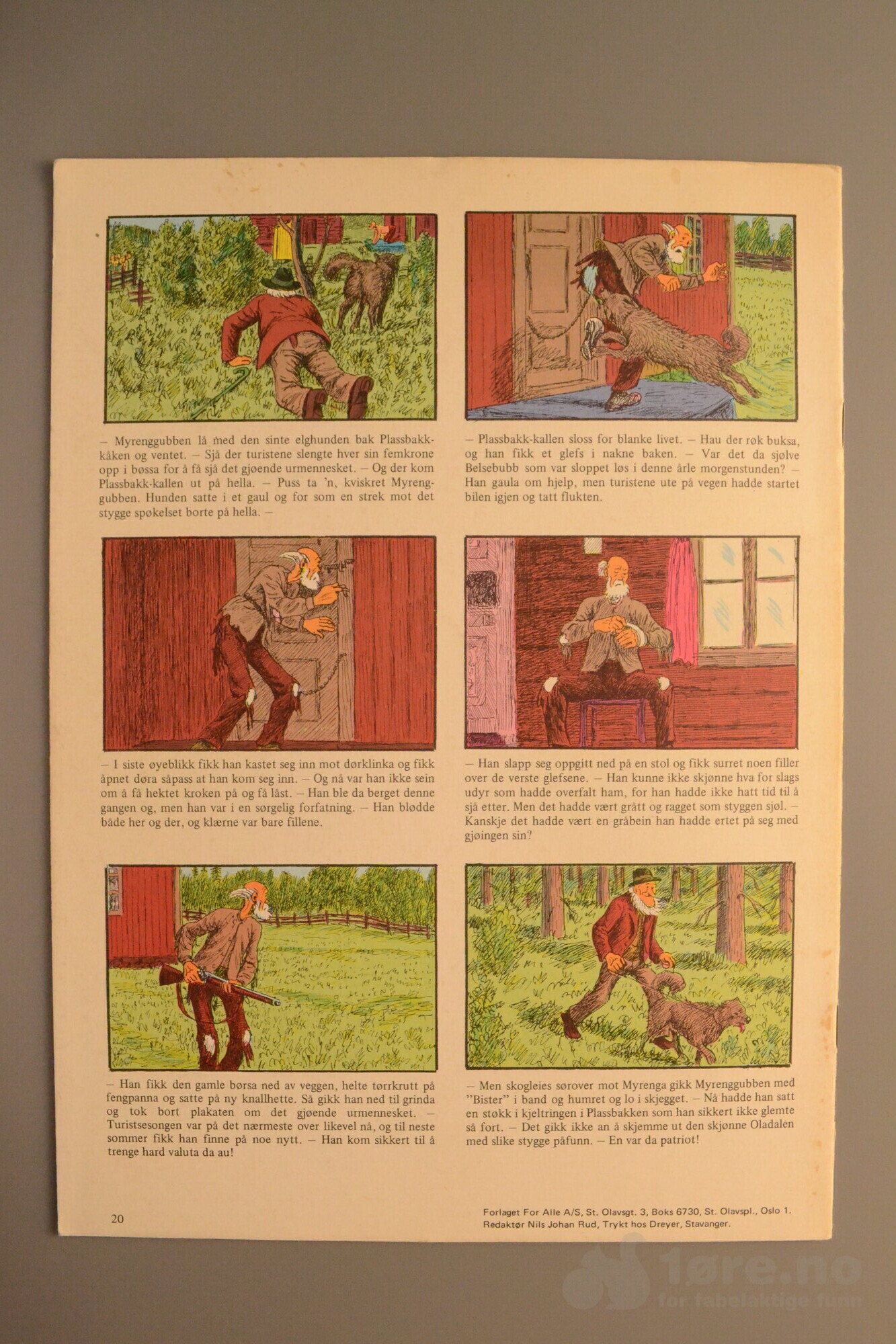 Jens von Bustenskjold 1972 første nr i serien!, bilde 2