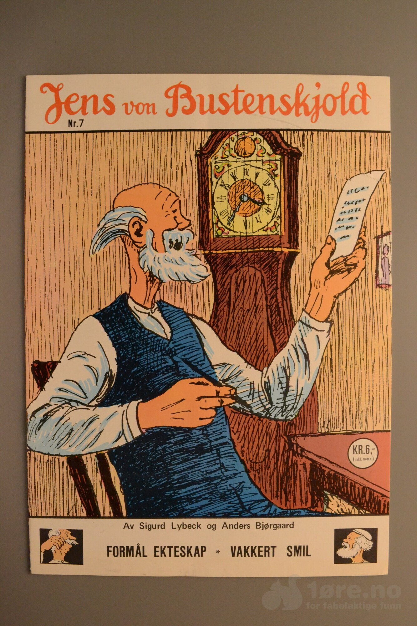 Jens von Bustenskjold 1974 nr 7