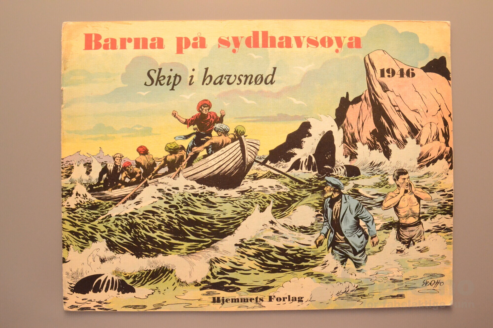 Barna på sydhavsøya 1946 første nr i serien!