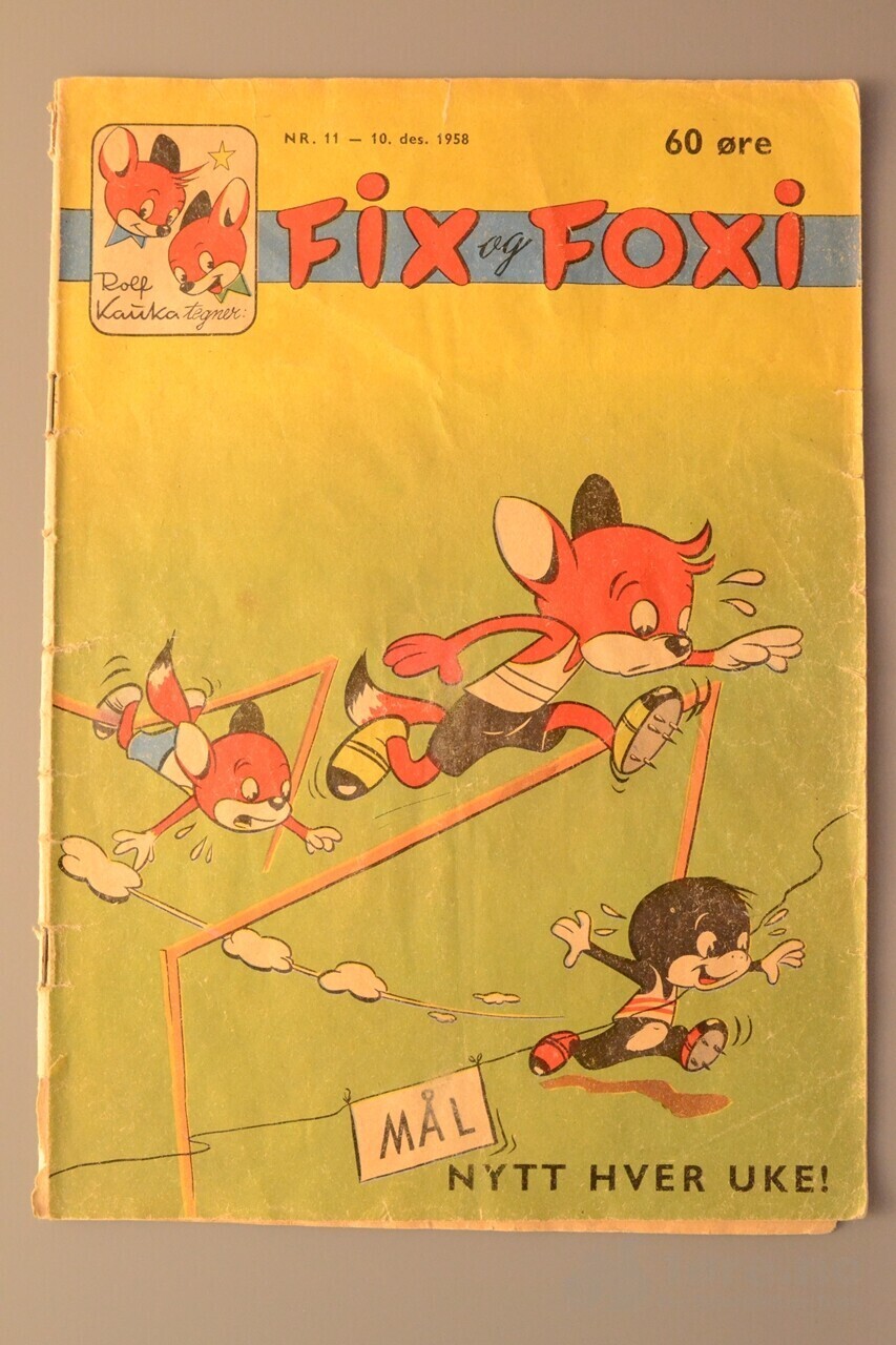 Fix og Foxi lott 1958-1959