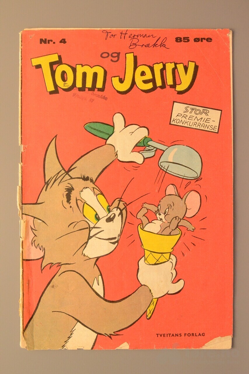 Tom og Jerry 3 stk 1958