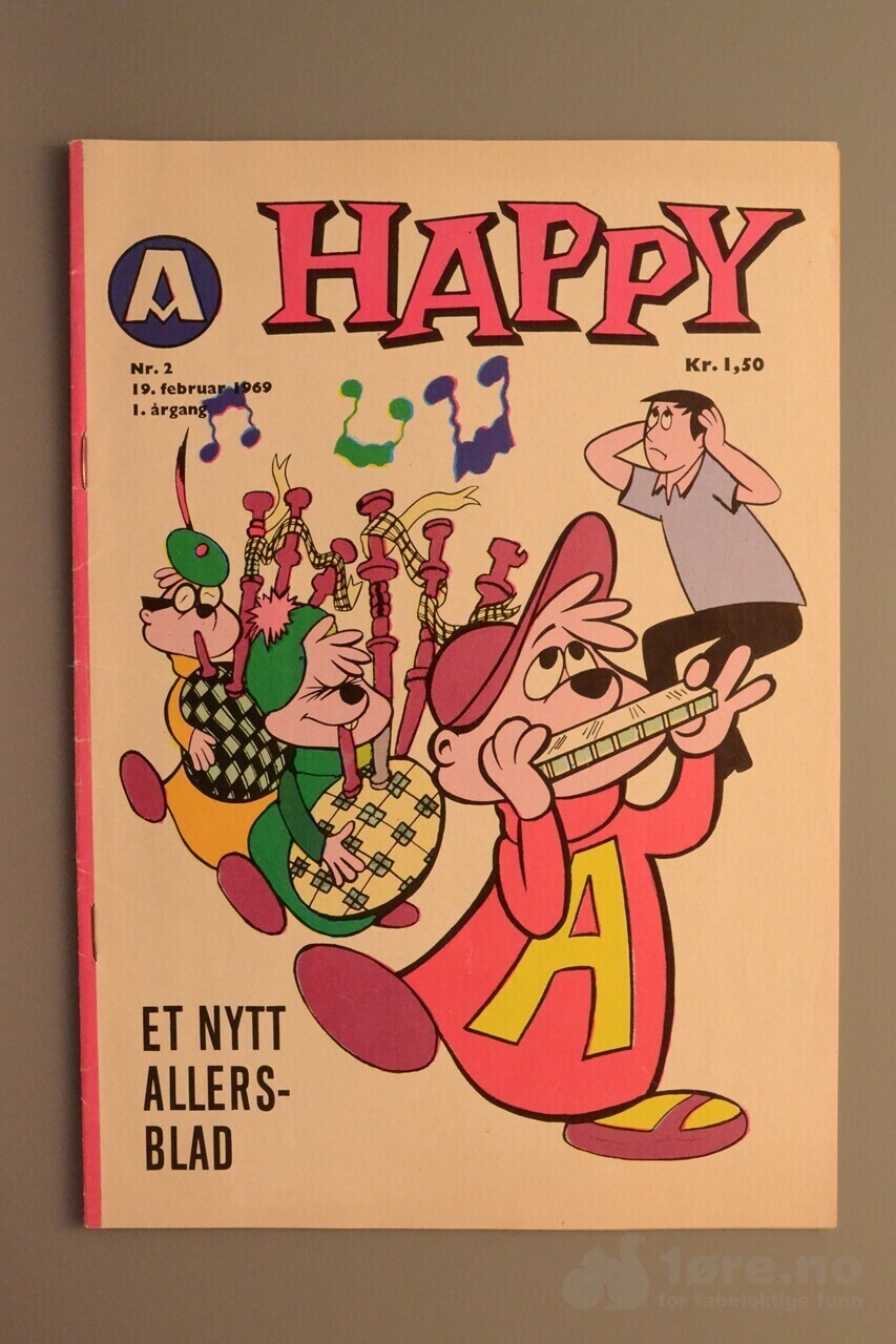 Happy 10 stk 1969 ink første nr i serien!, bilde 2