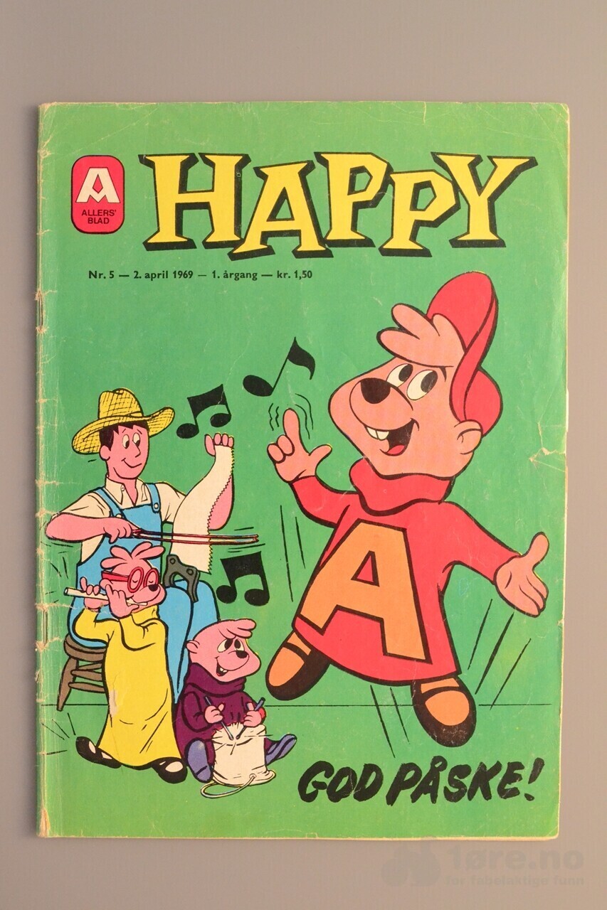 Happy 10 stk 1969 ink første nr i serien!, bilde 3