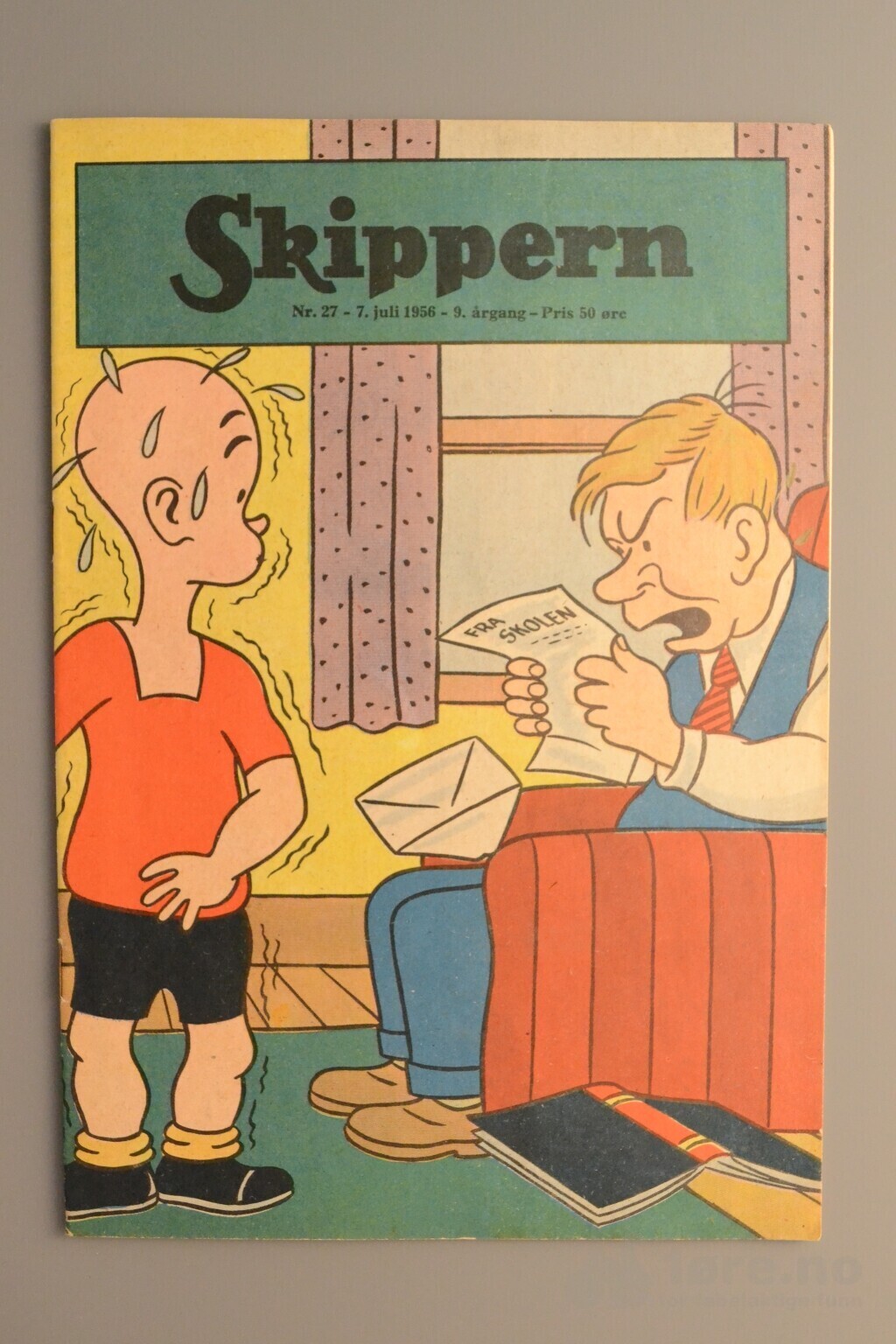 Skippern 1956 nr 27-39 ink variant av nr 28!
