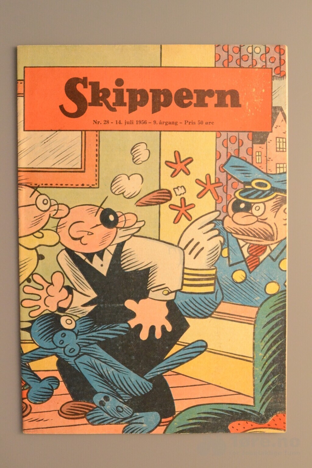 Skippern 1956 nr 27-39 ink variant av nr 28!, bilde 2