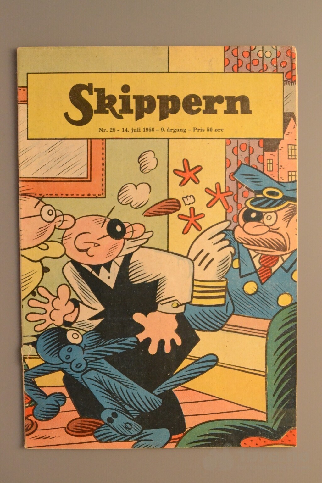 Skippern 1956 nr 27-39 ink variant av nr 28!, bilde 3