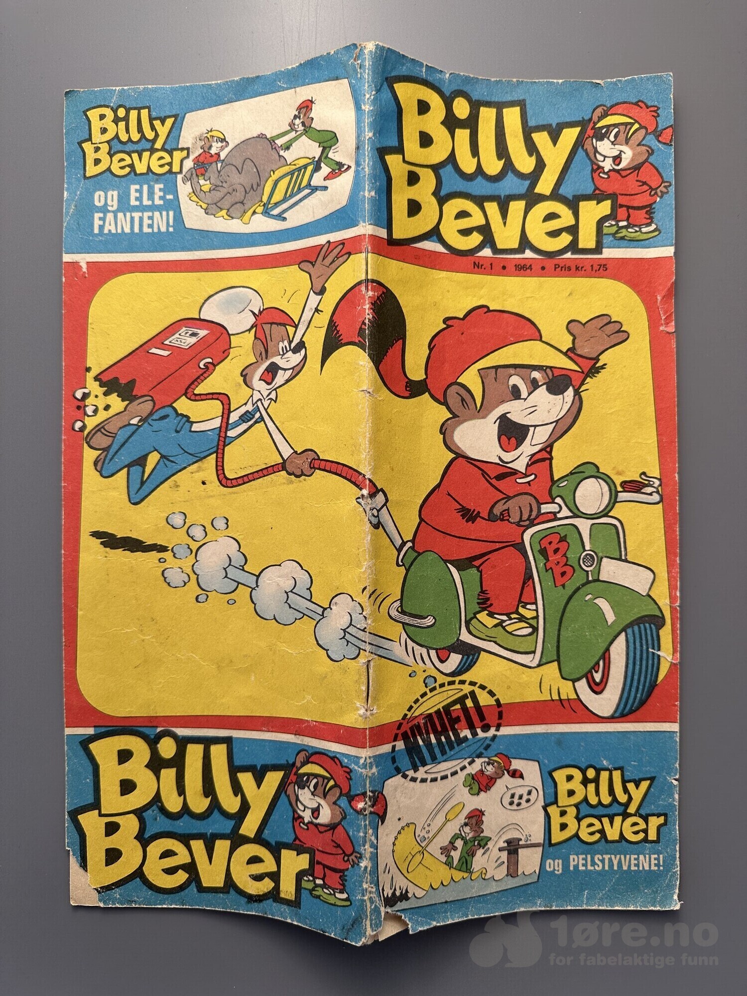 Billy Bever 1964 nr 1 første nr i serien!
