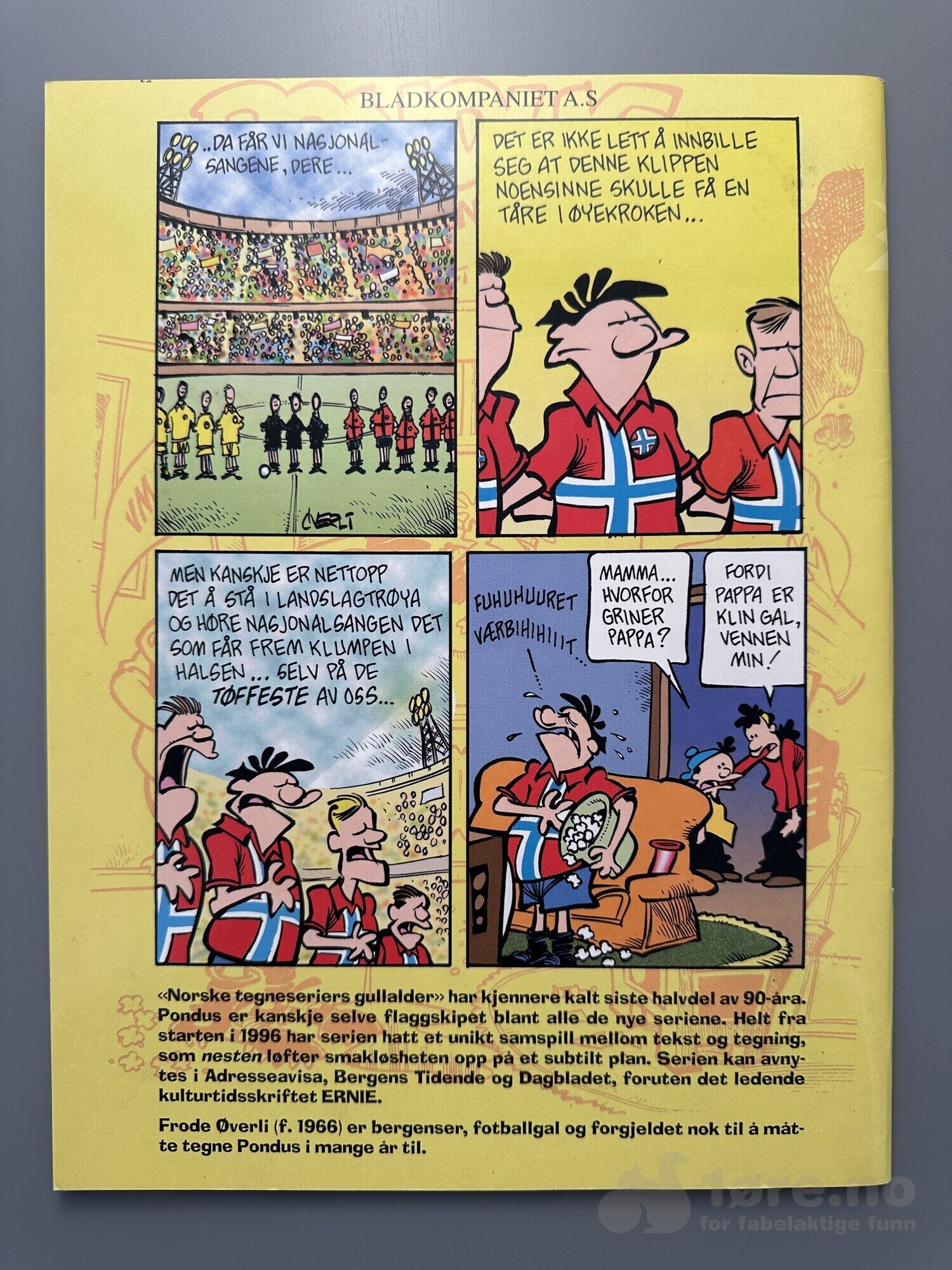 Pondus Alt for Norge 1998 første Pondus utgitt i Norge!, bilde 2