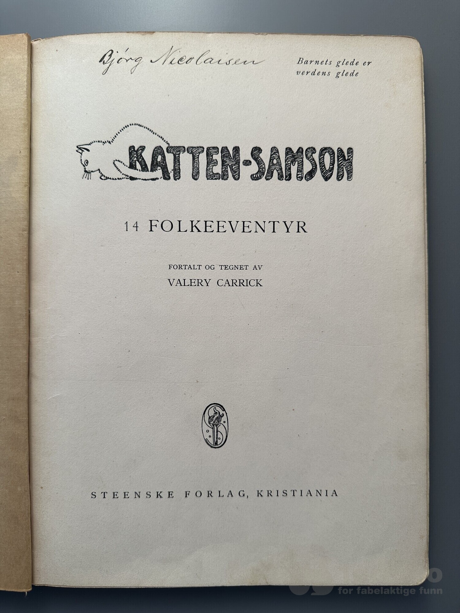 Katten Samson 1923, bilde 3