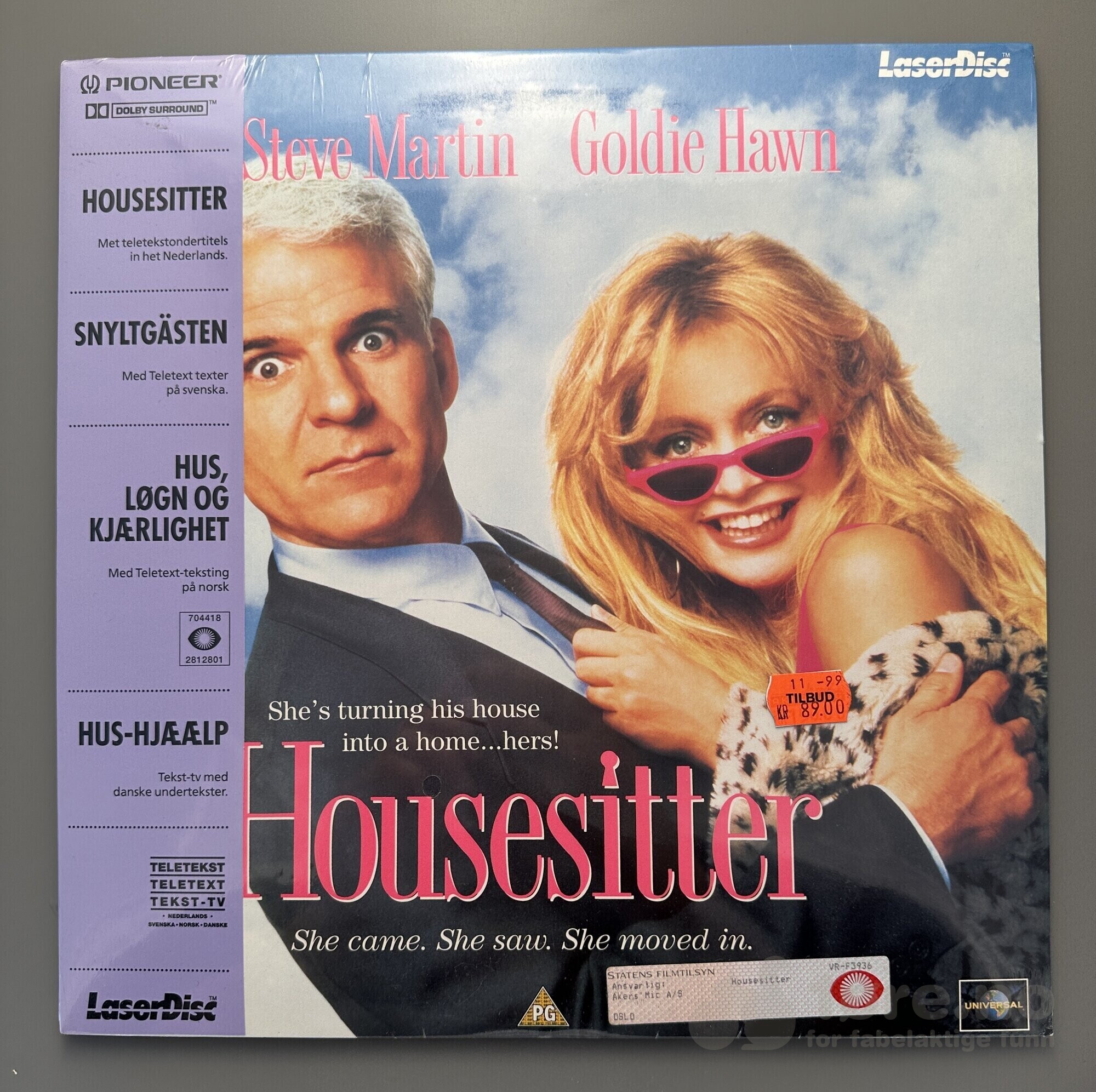 LaserDisc - Housesitter
