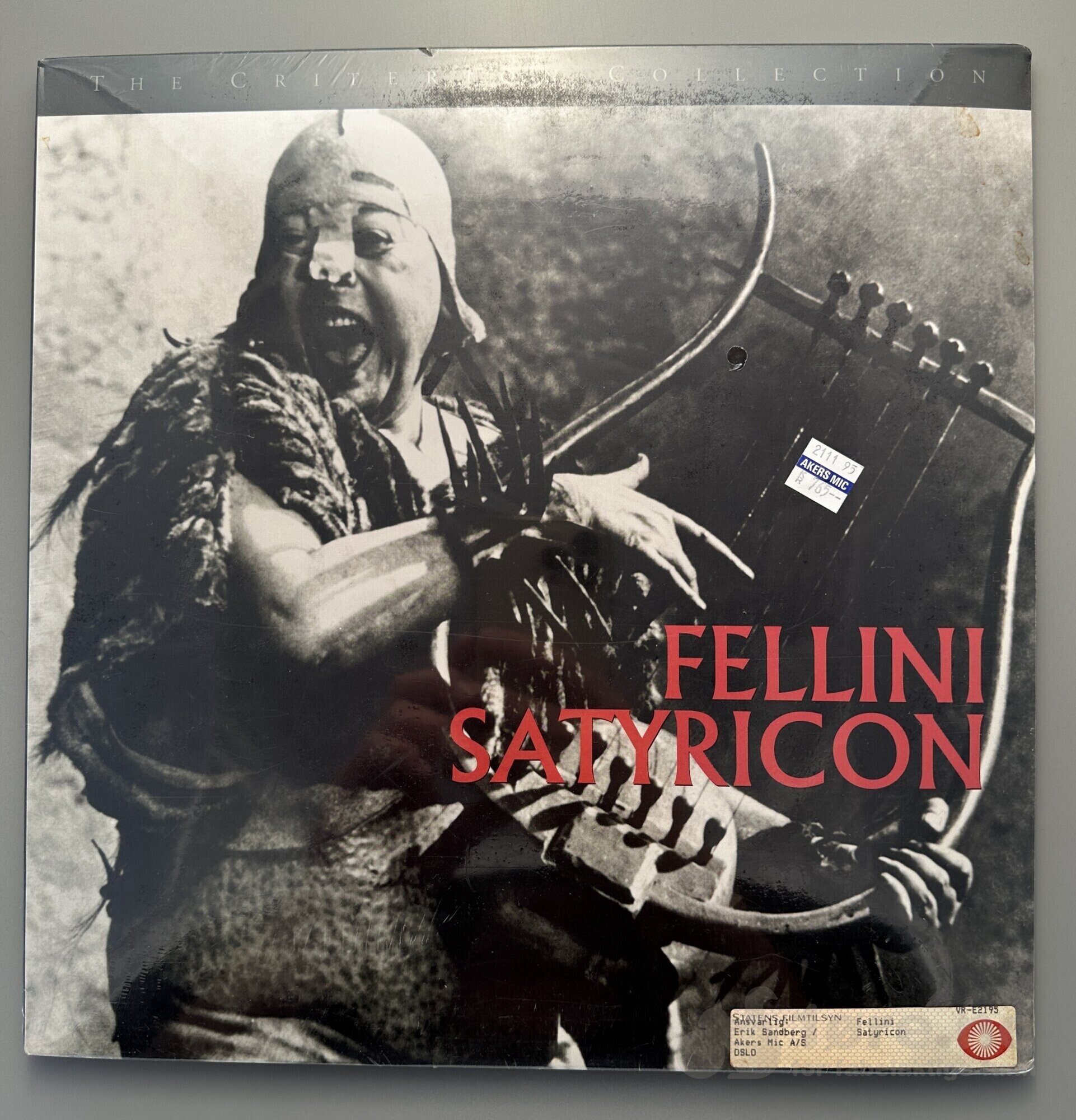 LaserDisc - Fellini Satyricon