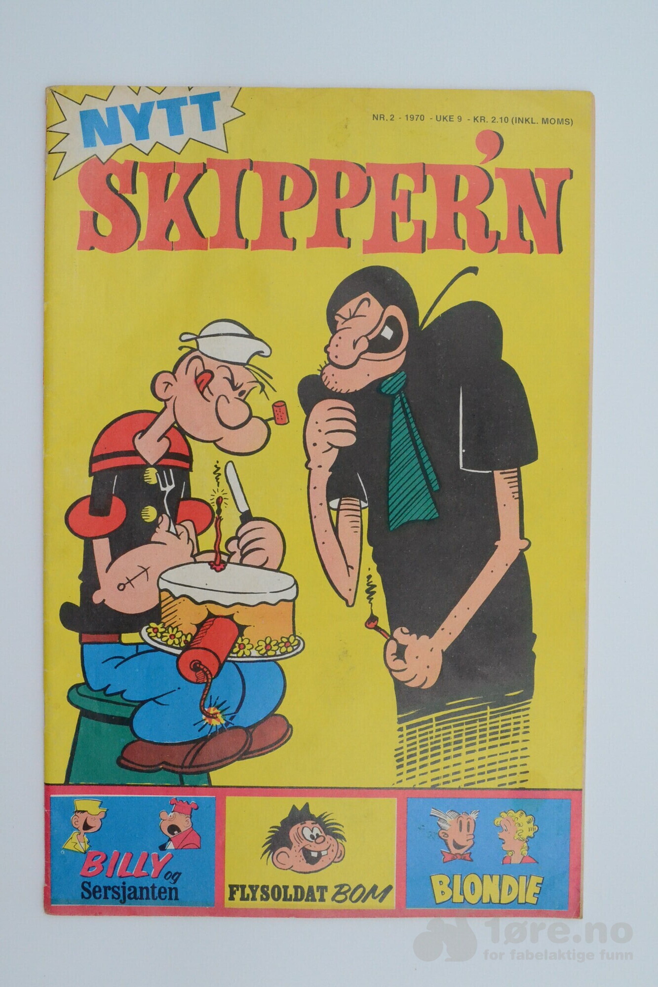 Skippern 1970 med Billy!