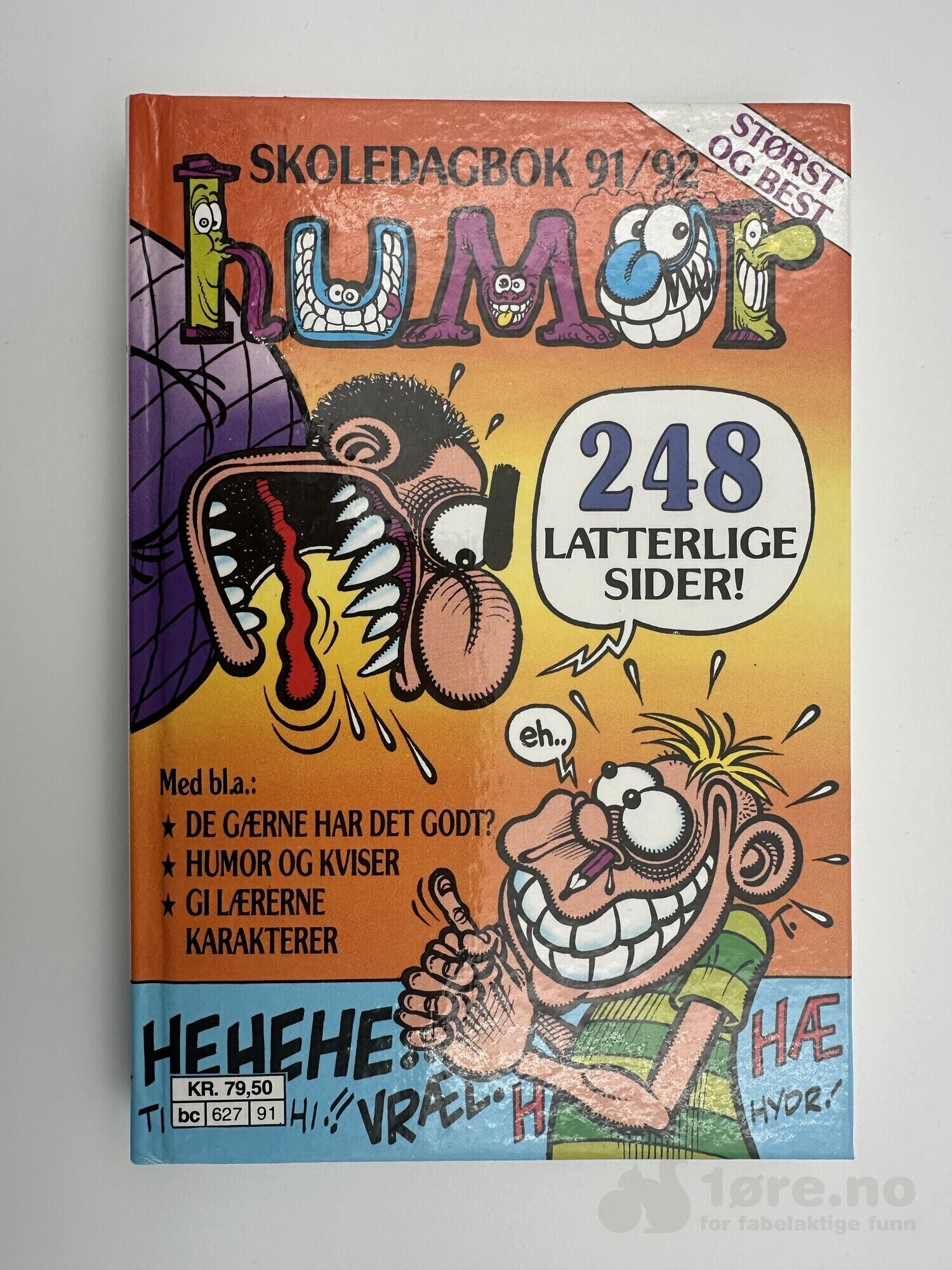 Humor skoledagbok 1991/92