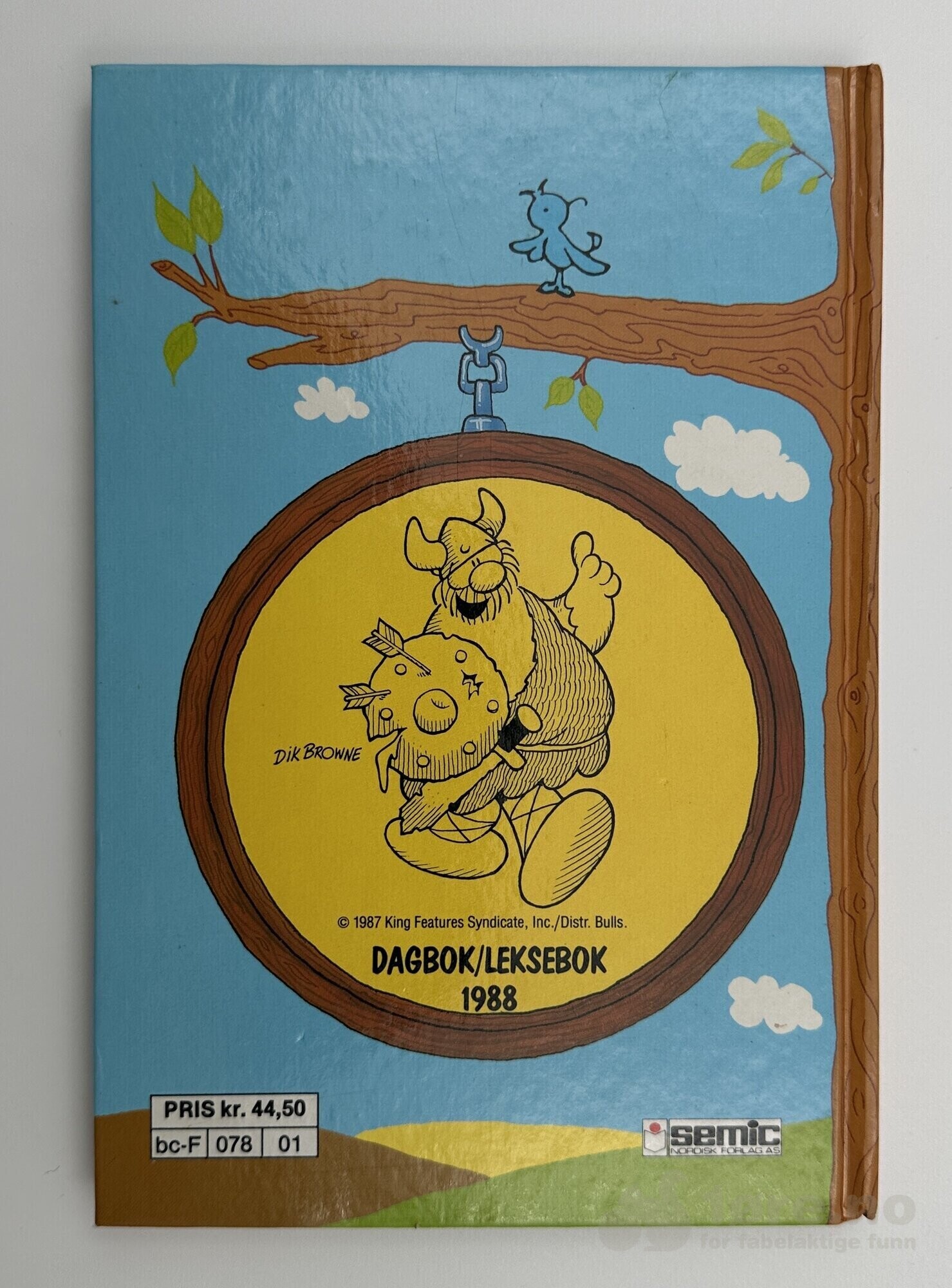 Hårek den Harbalne Dagbok/Leksebok 1988, bilde 2
