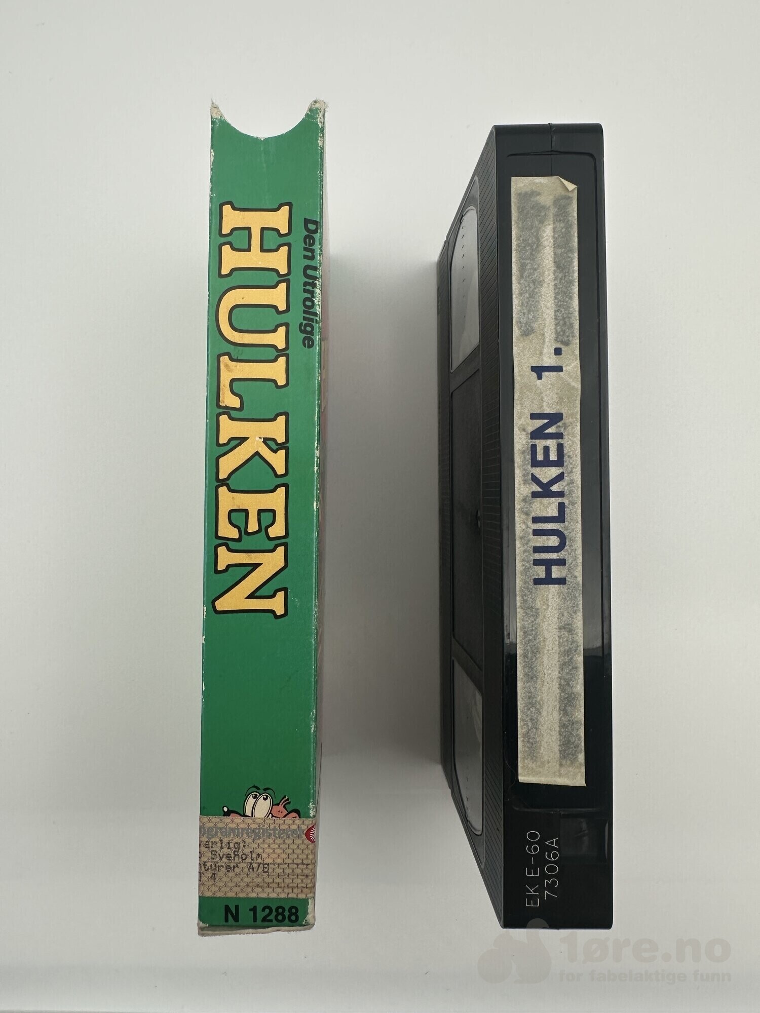 VHS - Den Utrolige Hulken i pappcover!, bilde 2