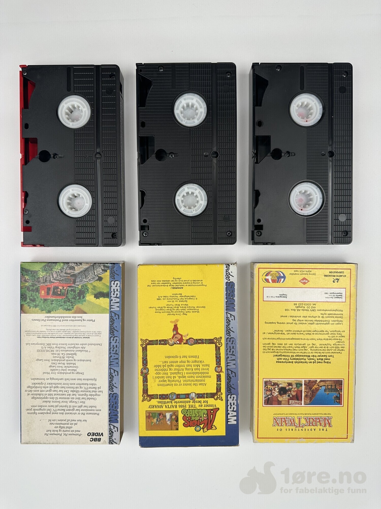 VHS - 3 stk barnefilmer i pappcover!, bilde 3