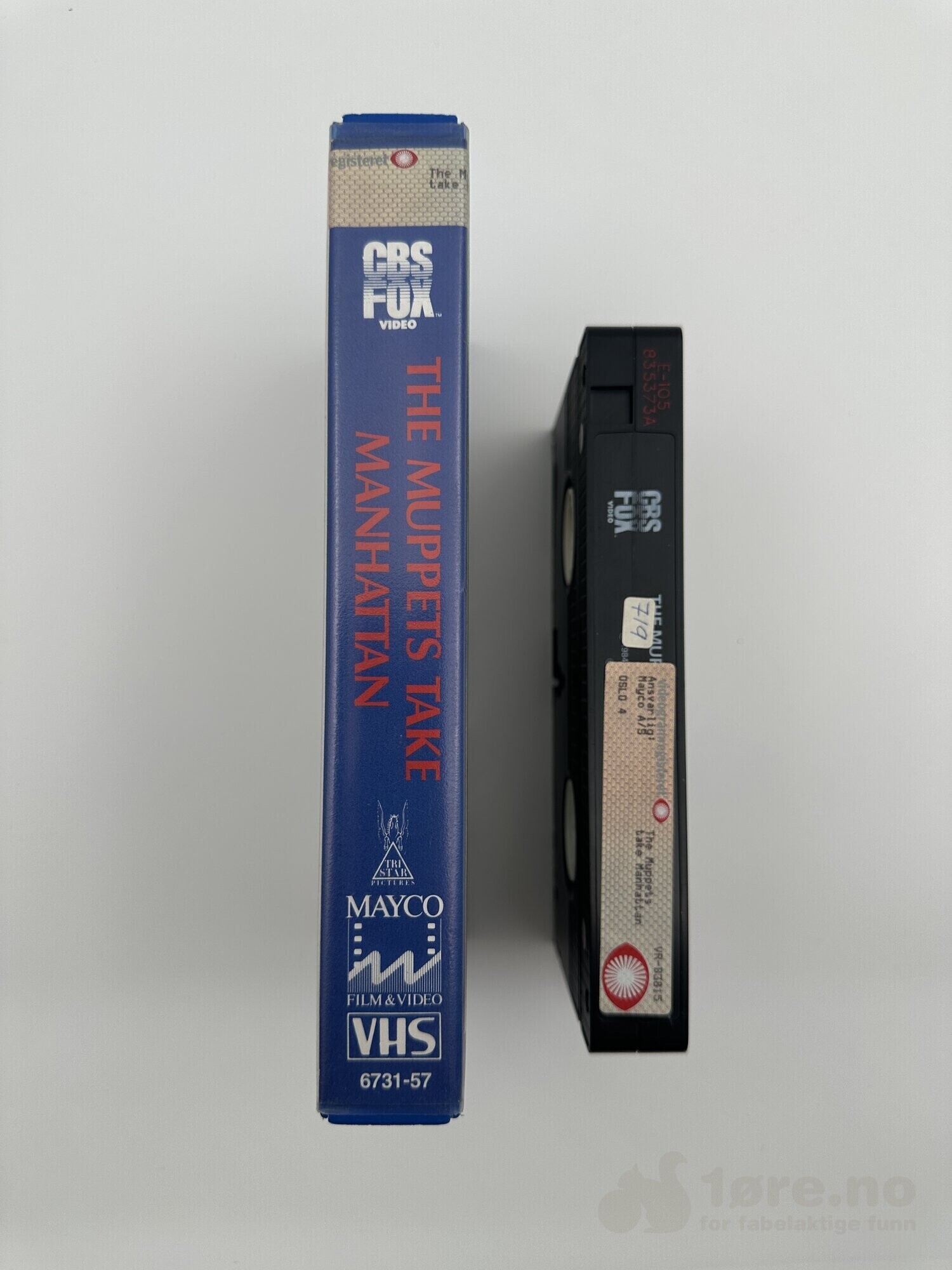 VHS - The Muppets take Manhattan!, bilde 2