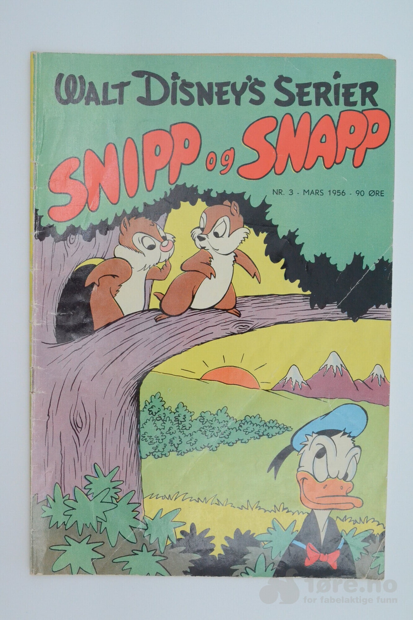 Walt Disney's Serier 4 stk 1956