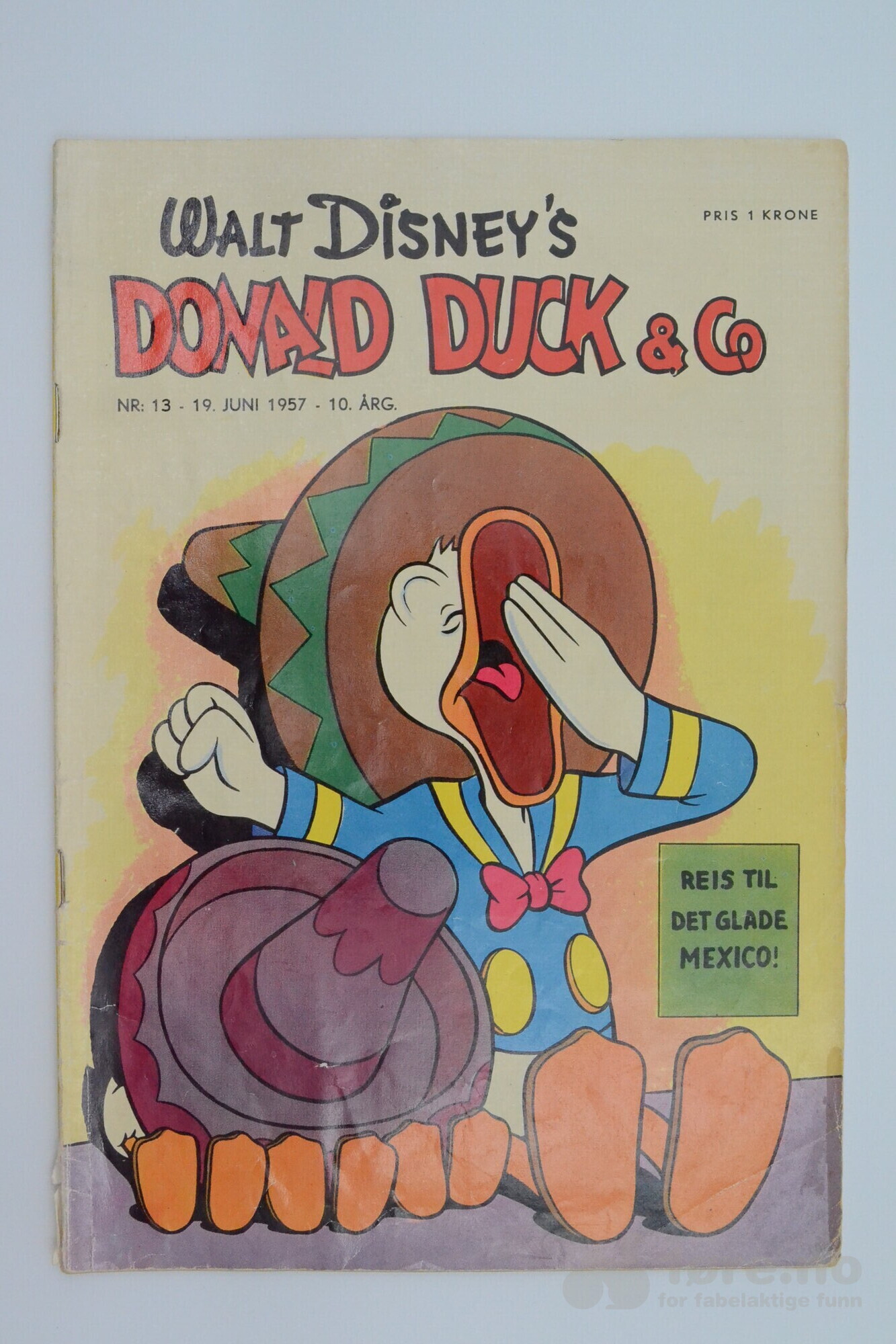 Donald Duck 7 stk 1957