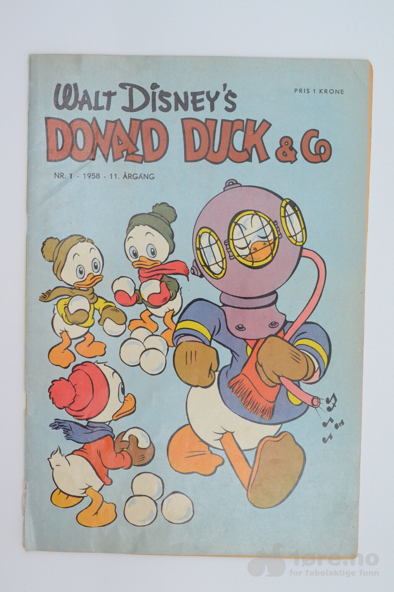 Donald Duck 12 stk 1958
