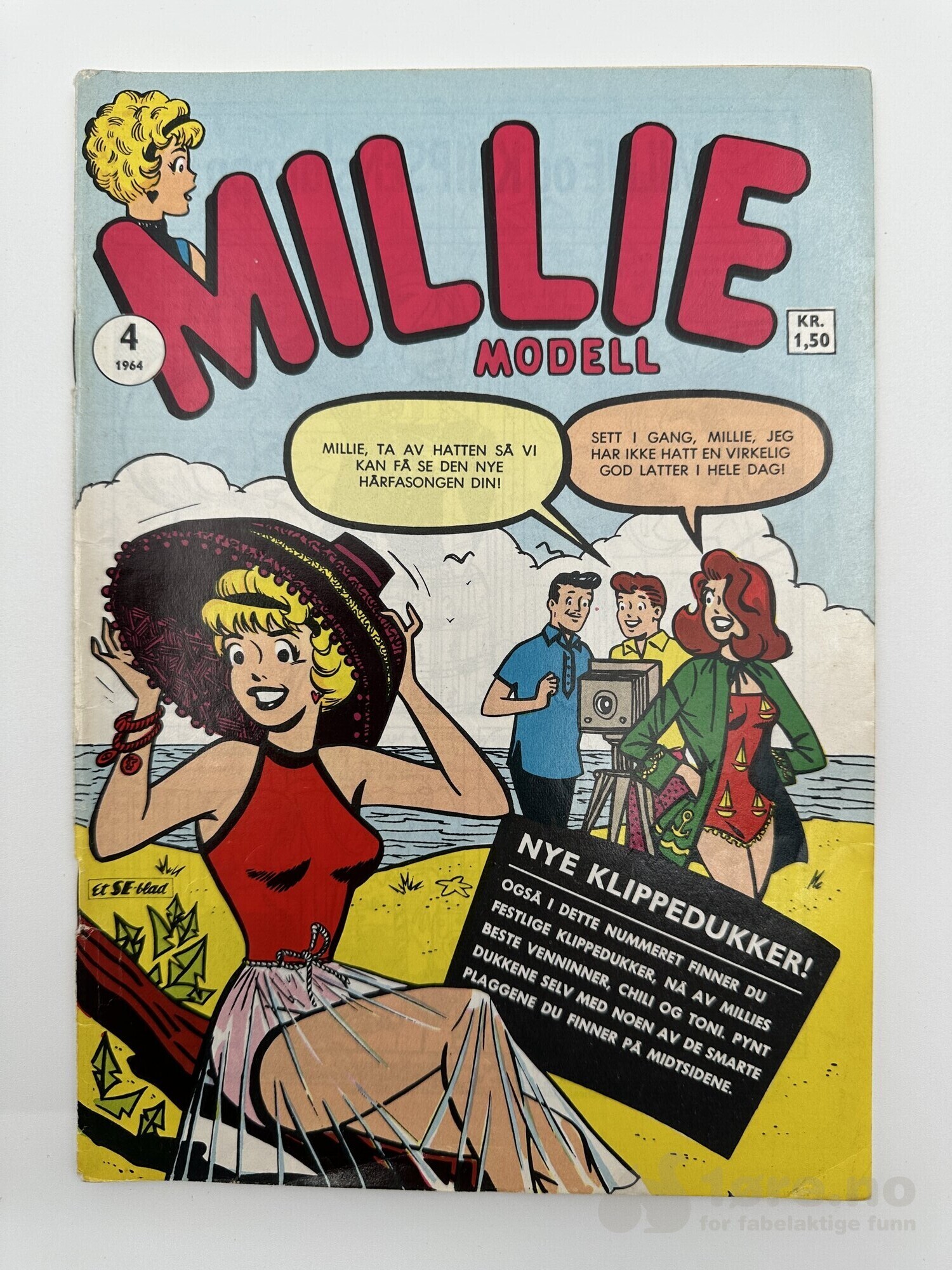 Millie Modell 1964 nr 4 med klippedukker!