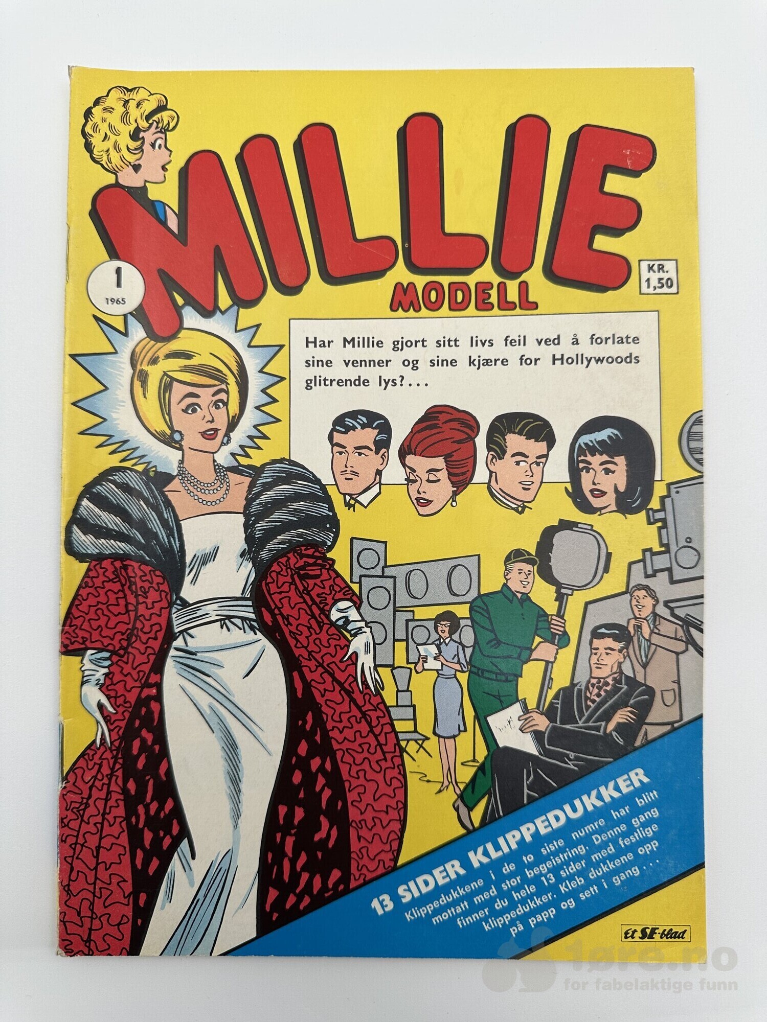 Millie Modell 1965 nr 1 med klippedukker!