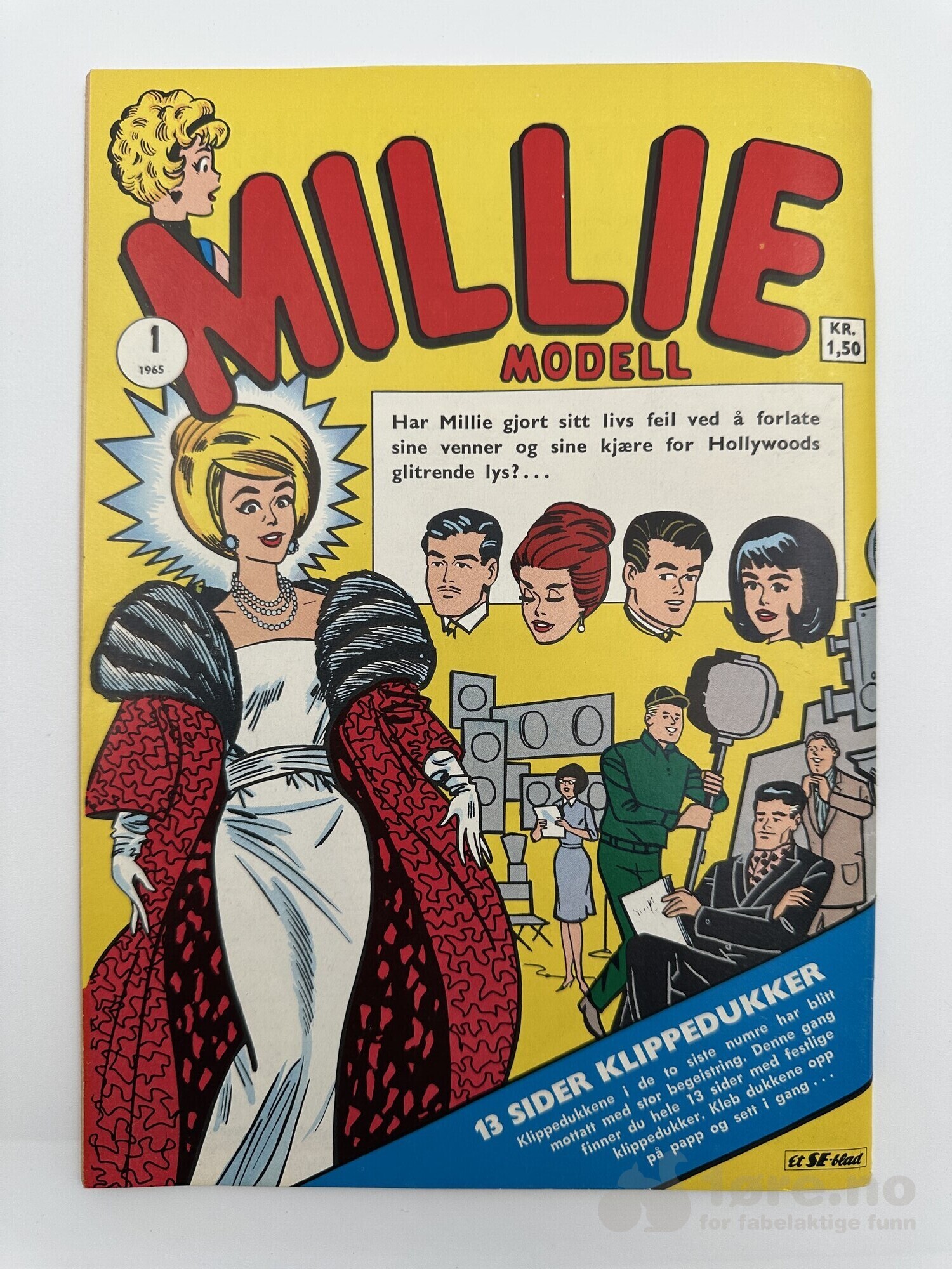 Millie Modell 1965 nr 1 med klippedukker!, bilde 2