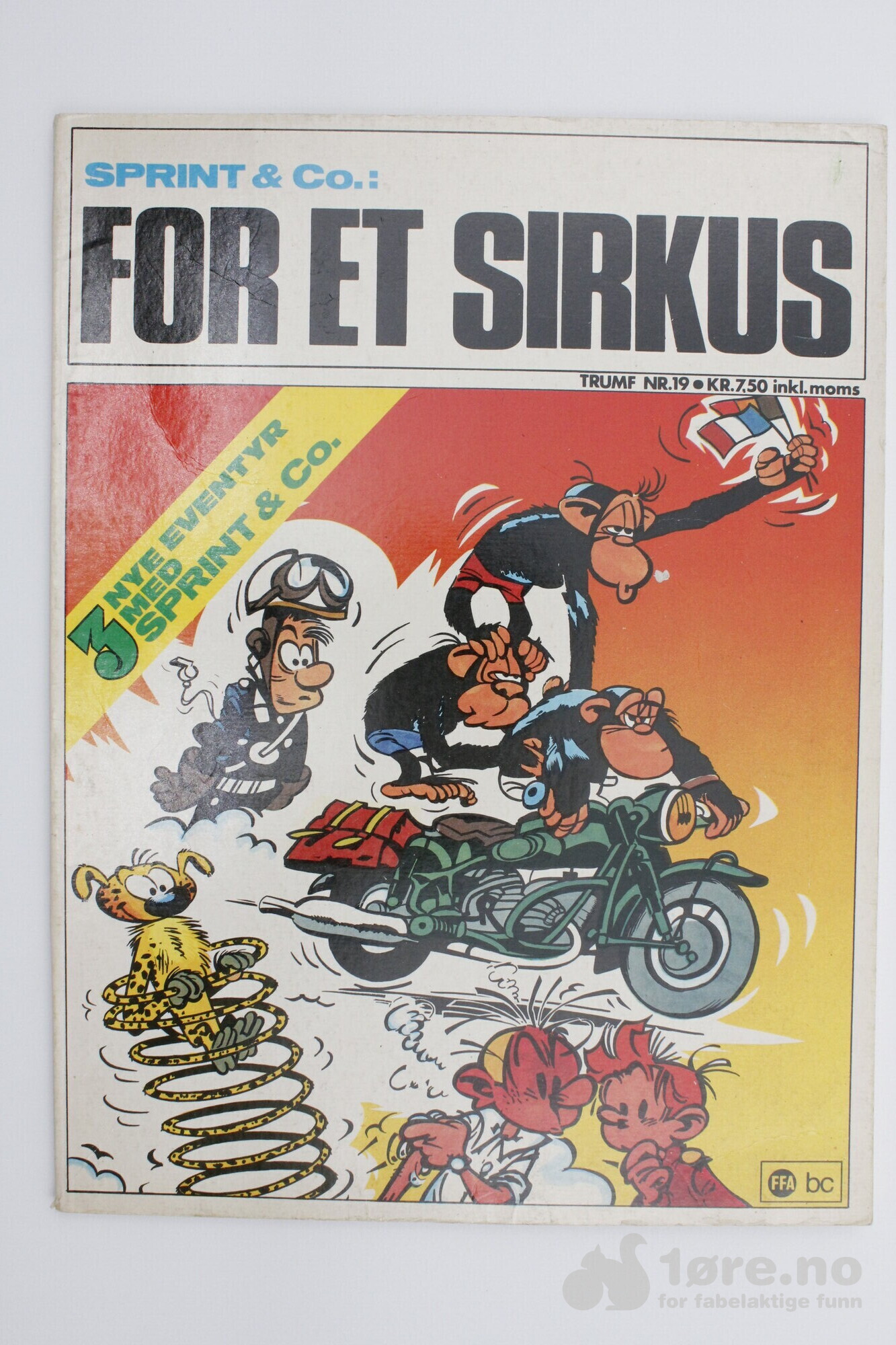 Trumf serien 1974 nr 19 og 21 og 1977 nr 25