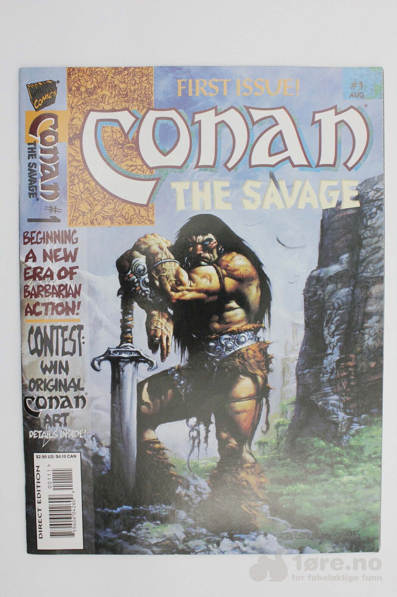 Conan the Savage 1995-96 komplett nr 1-10