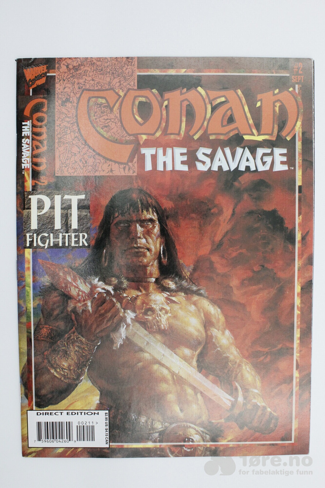 Conan the Savage 1995-96 komplett nr 1-10, bilde 2