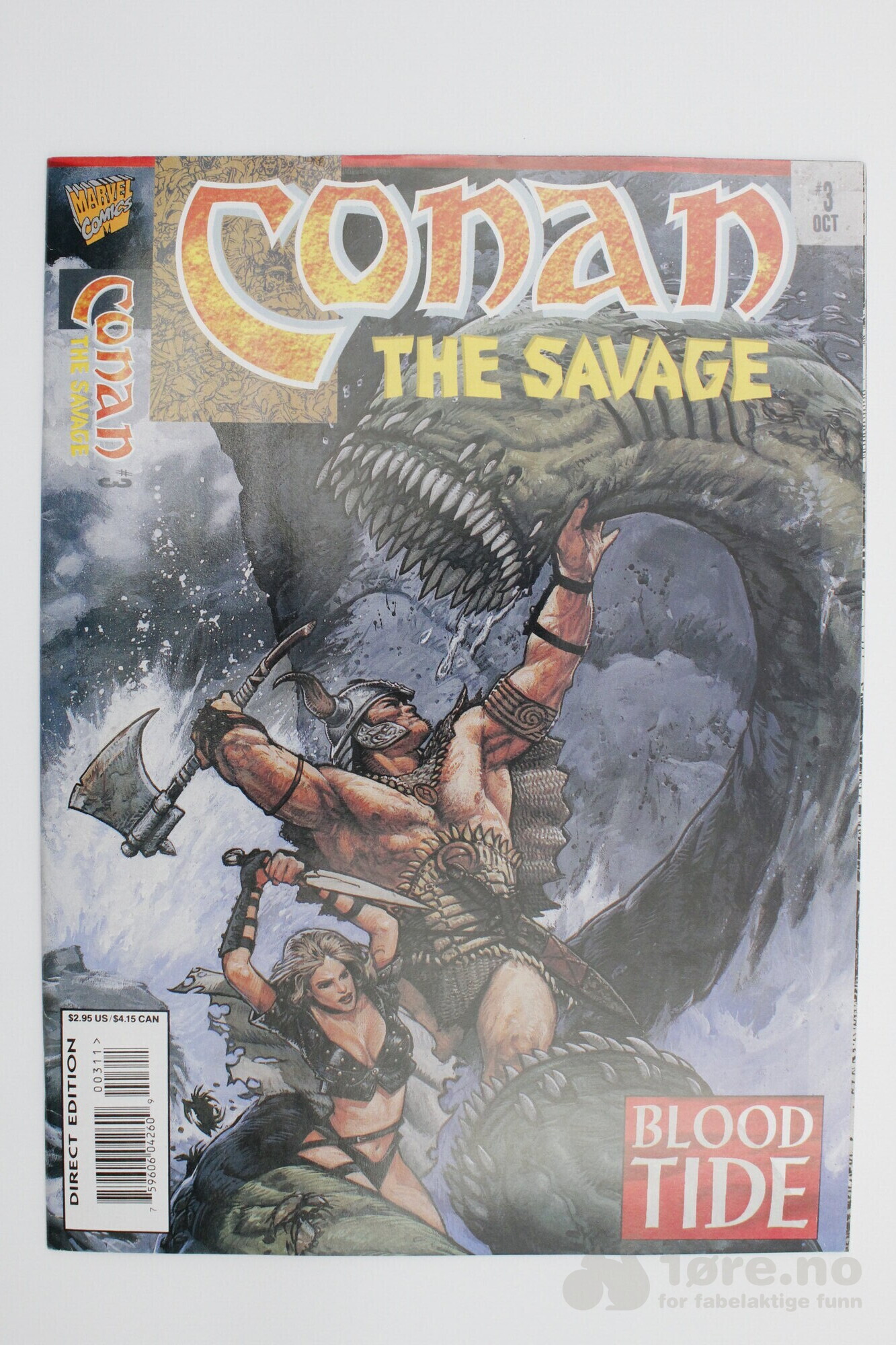 Conan the Savage 1995-96 komplett nr 1-10, bilde 3