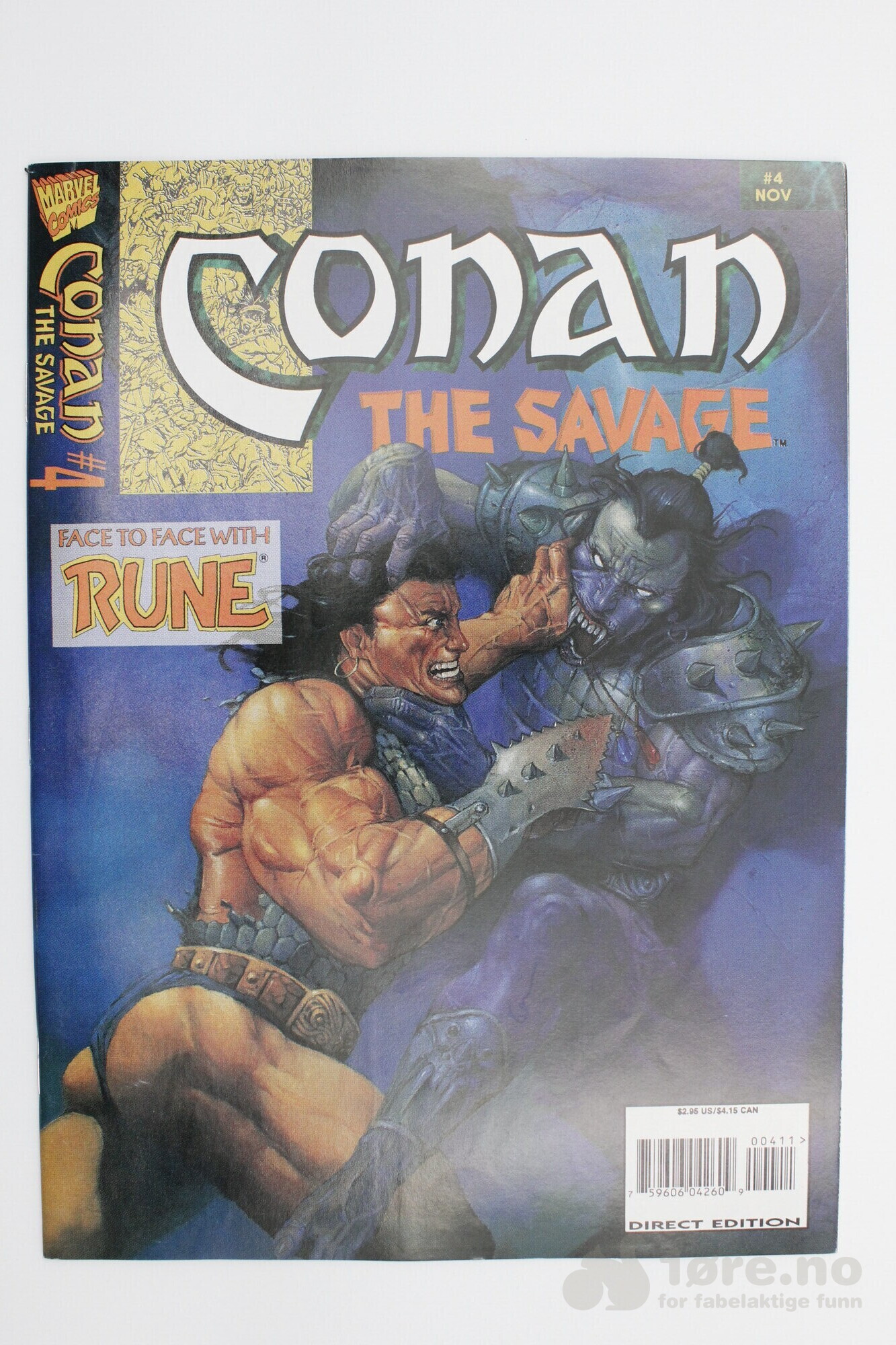 Conan the Savage 1995-96 komplett nr 1-10, bilde 4
