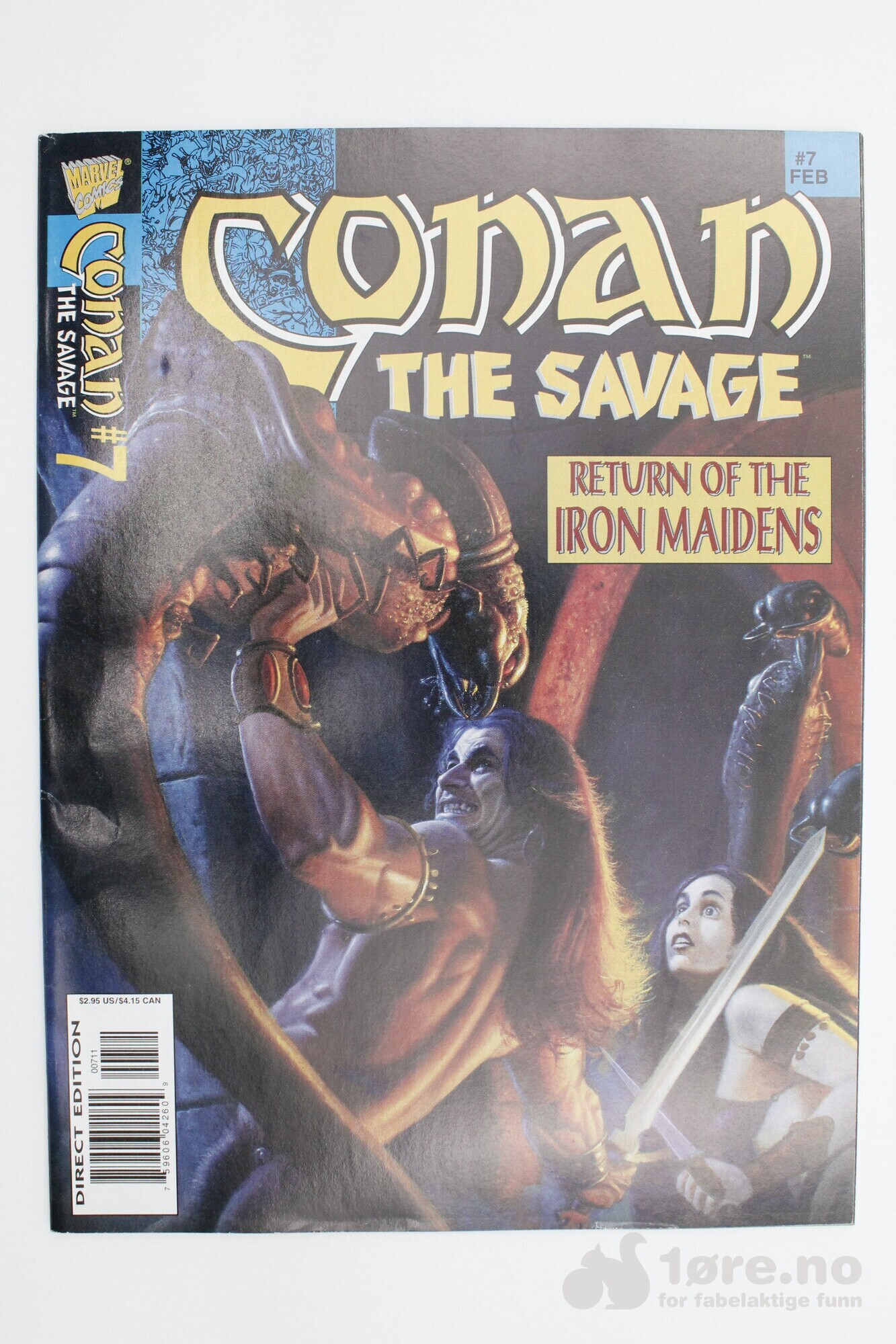 Conan the Savage 1995-96 komplett nr 1-10, bilde 7