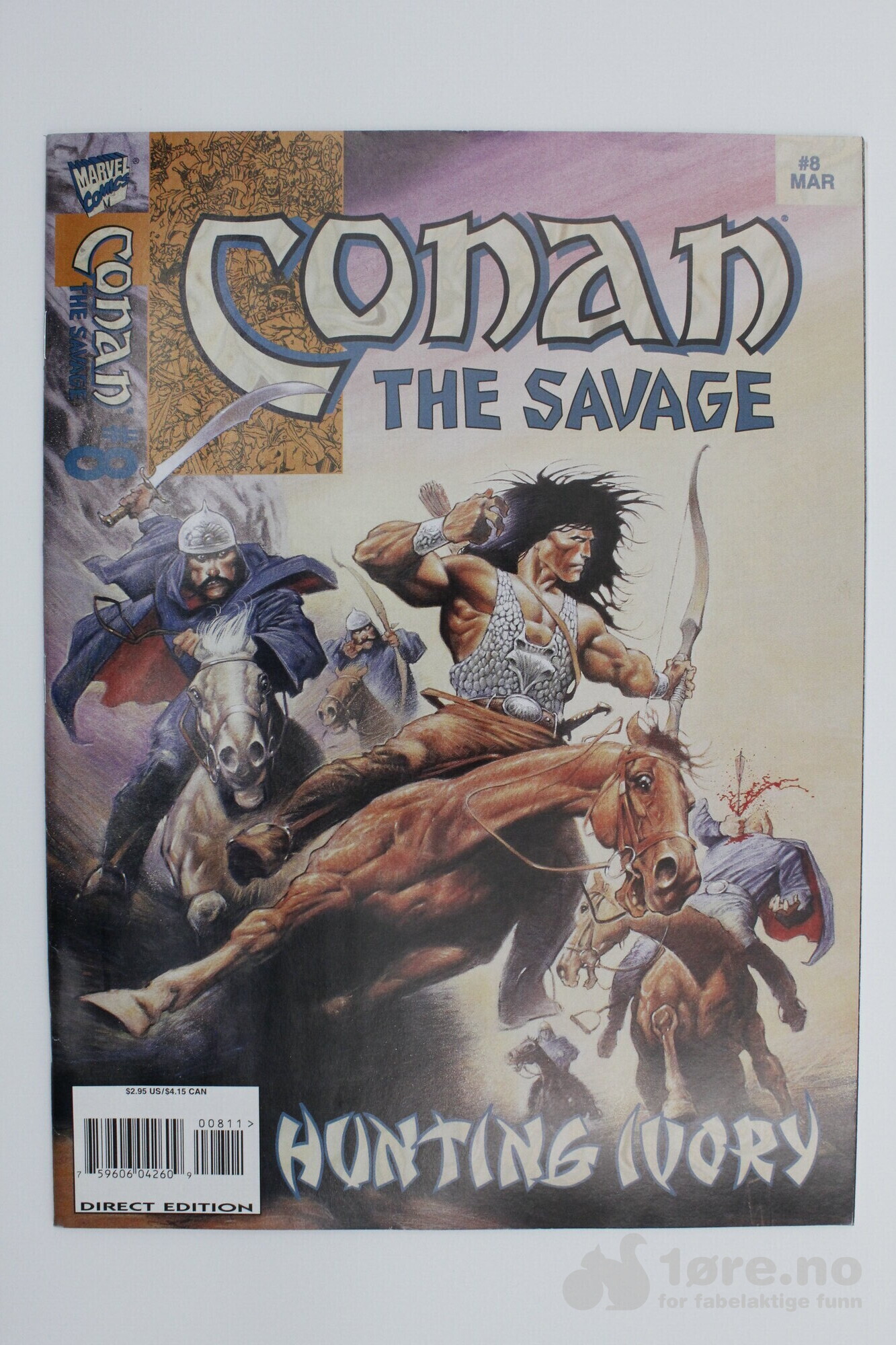 Conan the Savage 1995-96 komplett nr 1-10, bilde 8