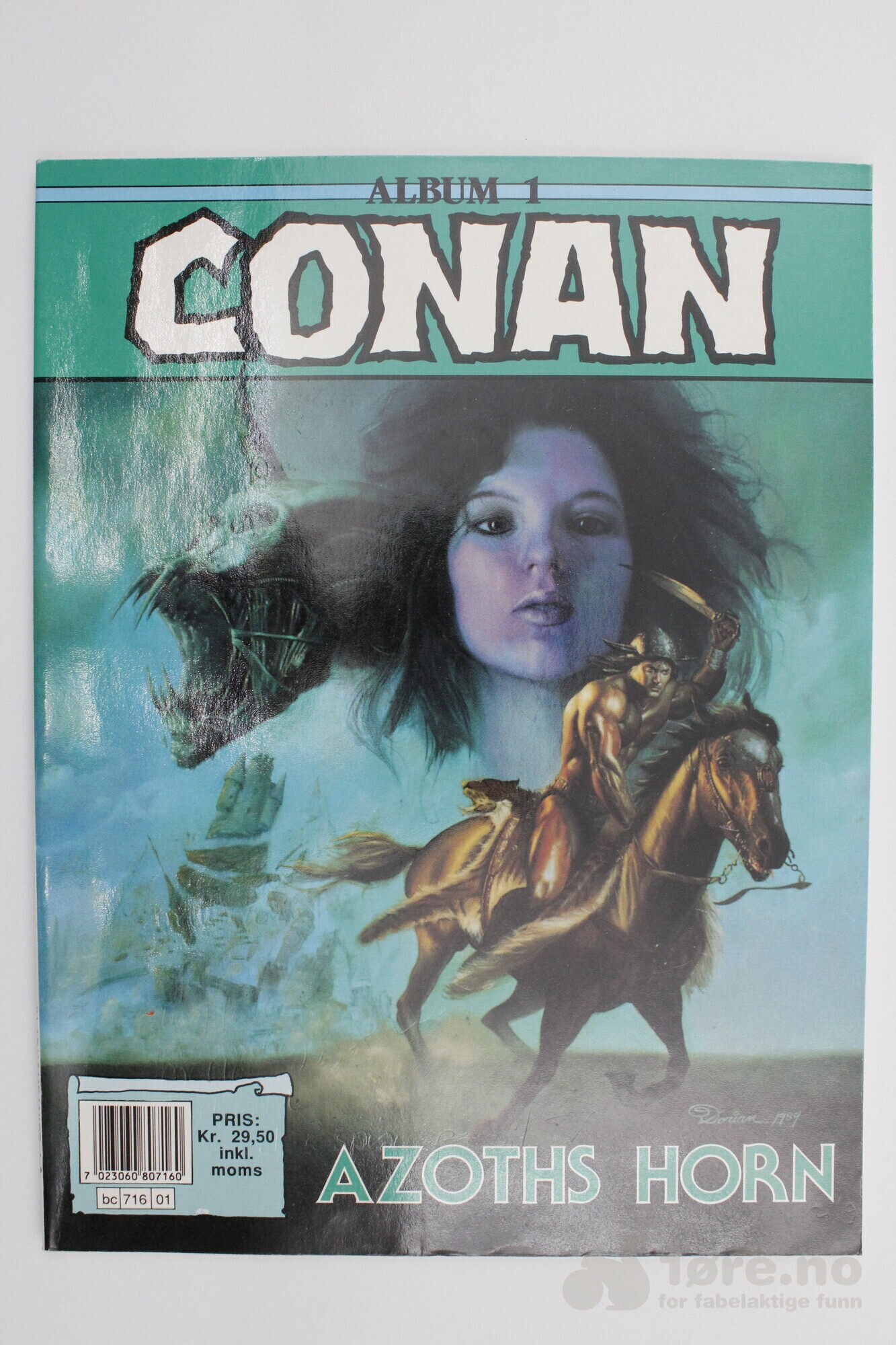 Conan Album 1992-94 komplett nr 1-10