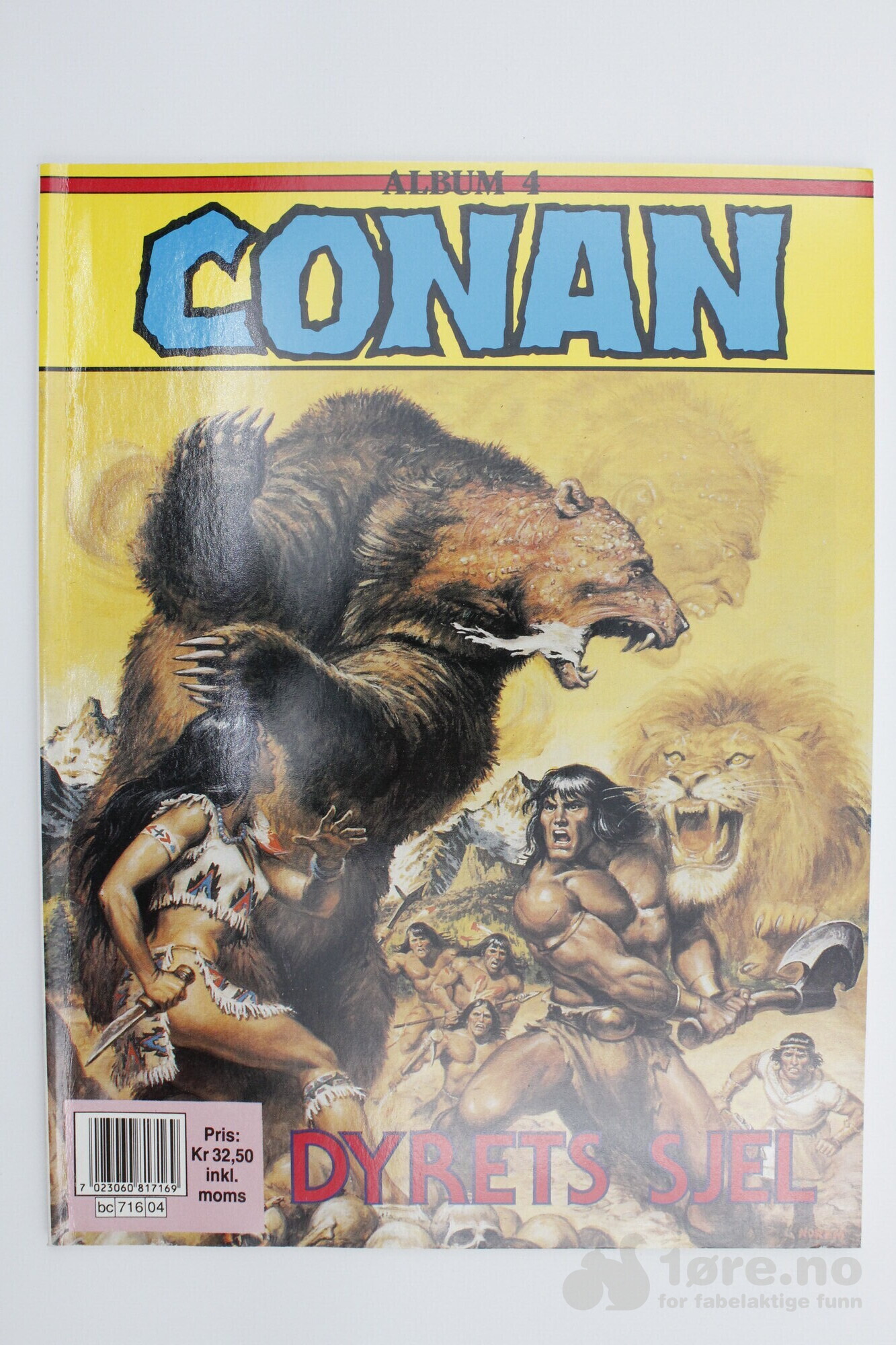 Conan Album 1992-94 komplett nr 1-10, bilde 4