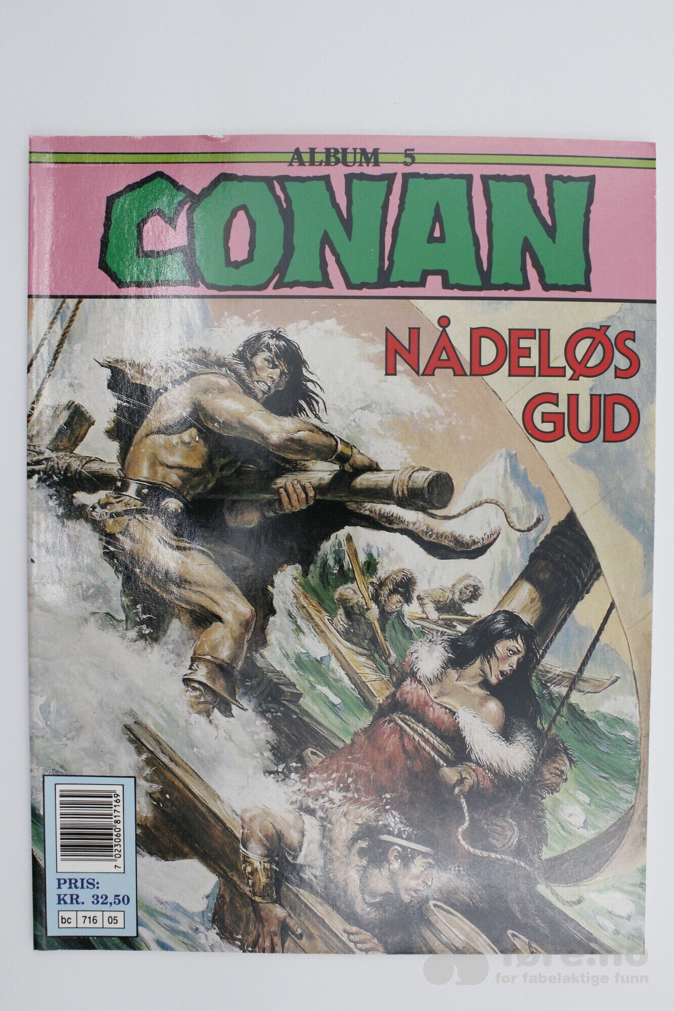 Conan Album 1992-94 komplett nr 1-10, bilde 5