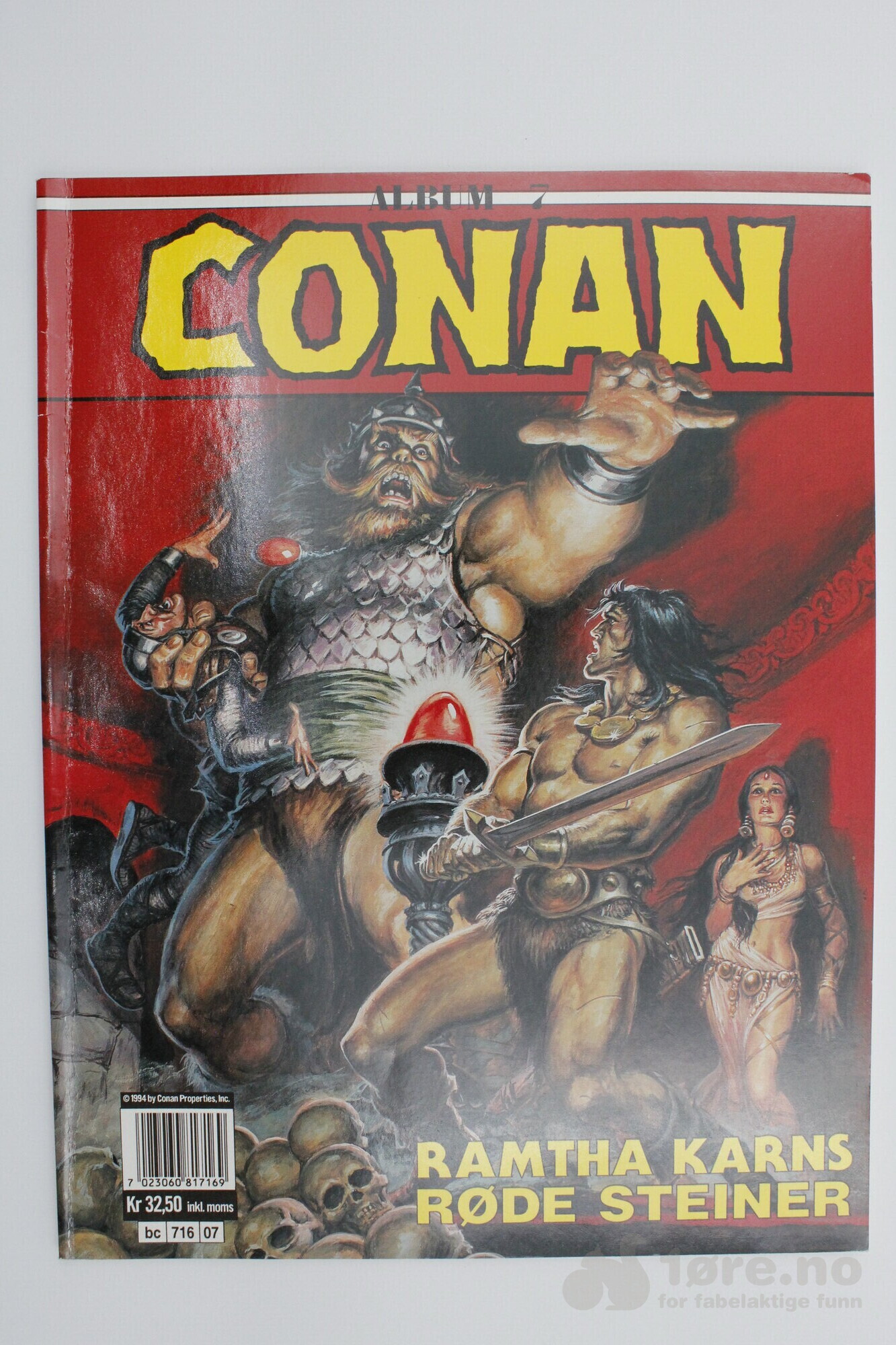 Conan Album 1992-94 komplett nr 1-10, bilde 7