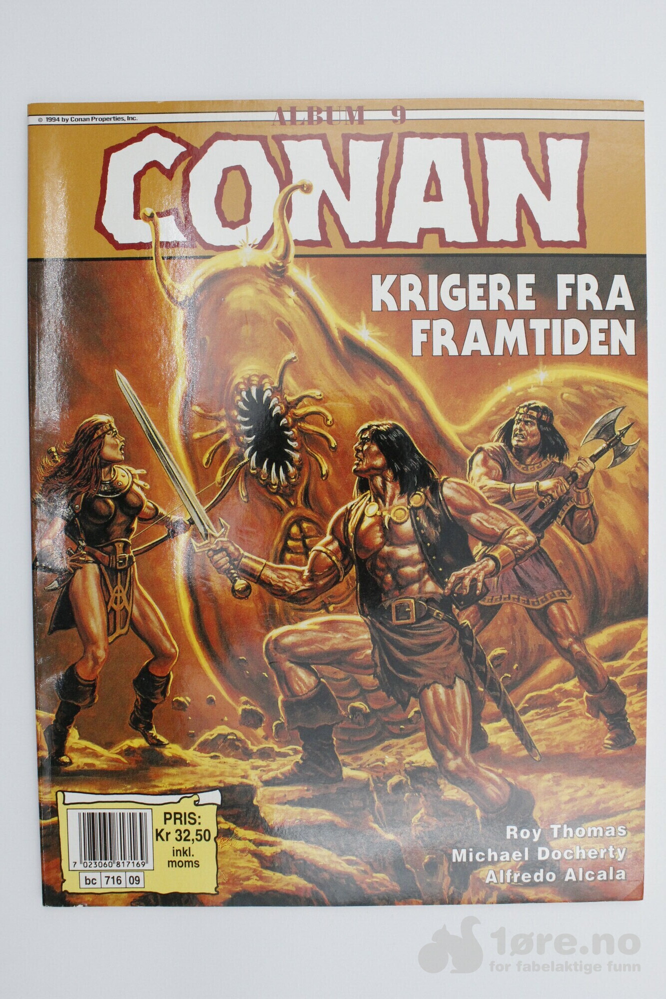 Conan Album 1992-94 komplett nr 1-10, bilde 9
