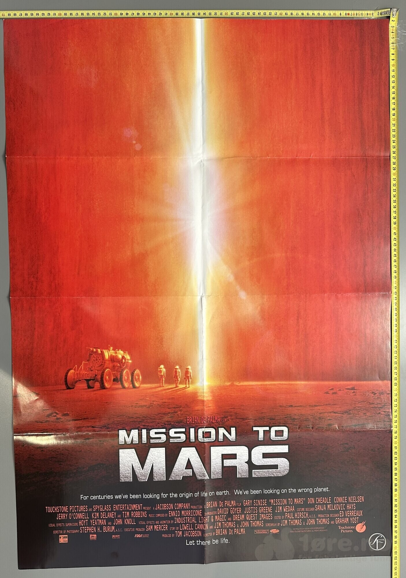 Mission to Mars 2000 - Original kinoplakat!