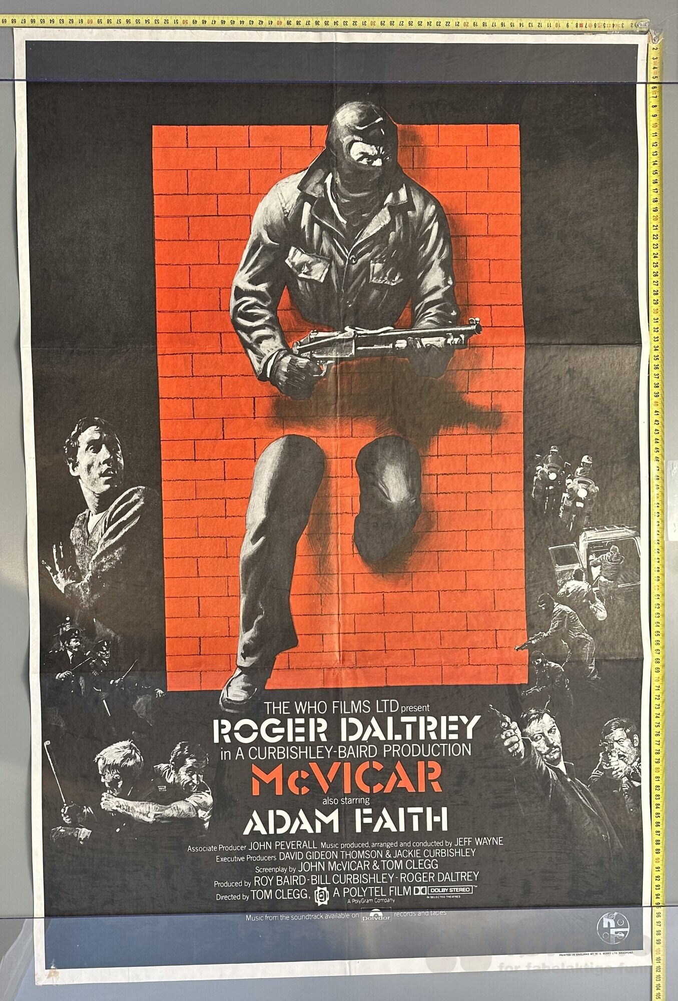 McVicar 1980 - Original kinoplakat!