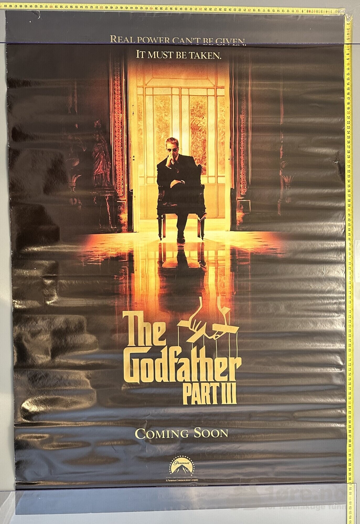 The Godfather part 3 - Original kinoplakat 1990!