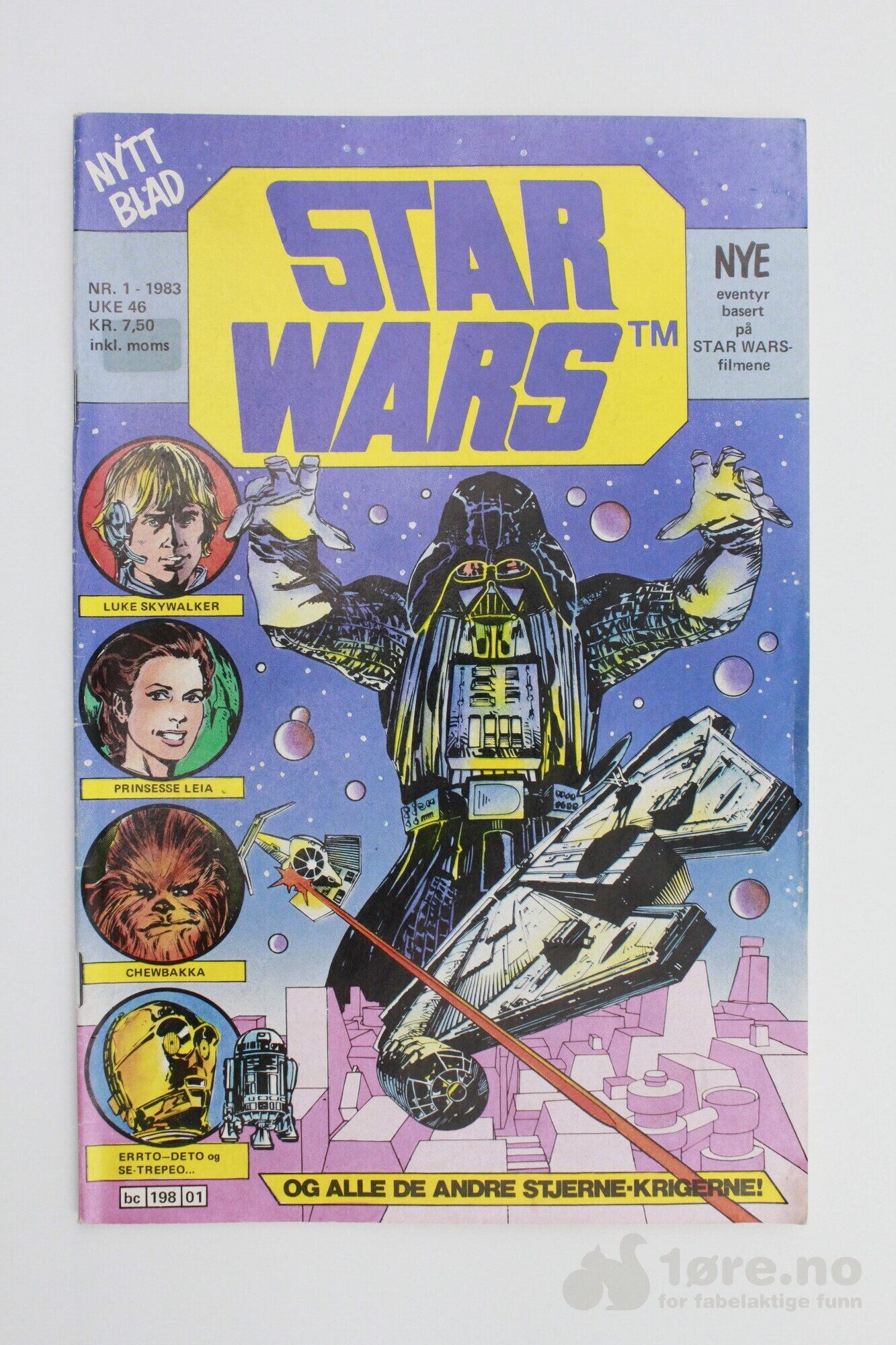 Star Wars 1983-1984 ink første nr!
